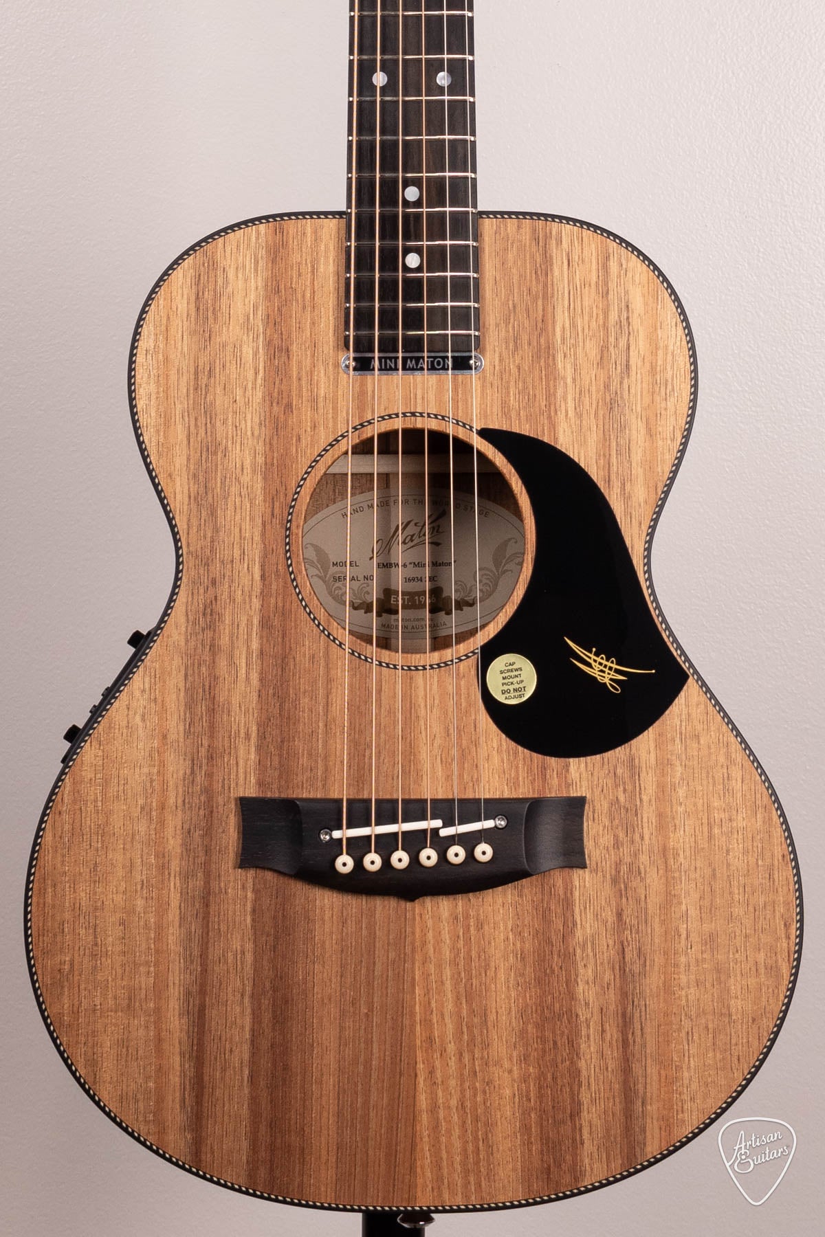 Maton Guitars EMBW-6 All Blackwood Mini - 16949