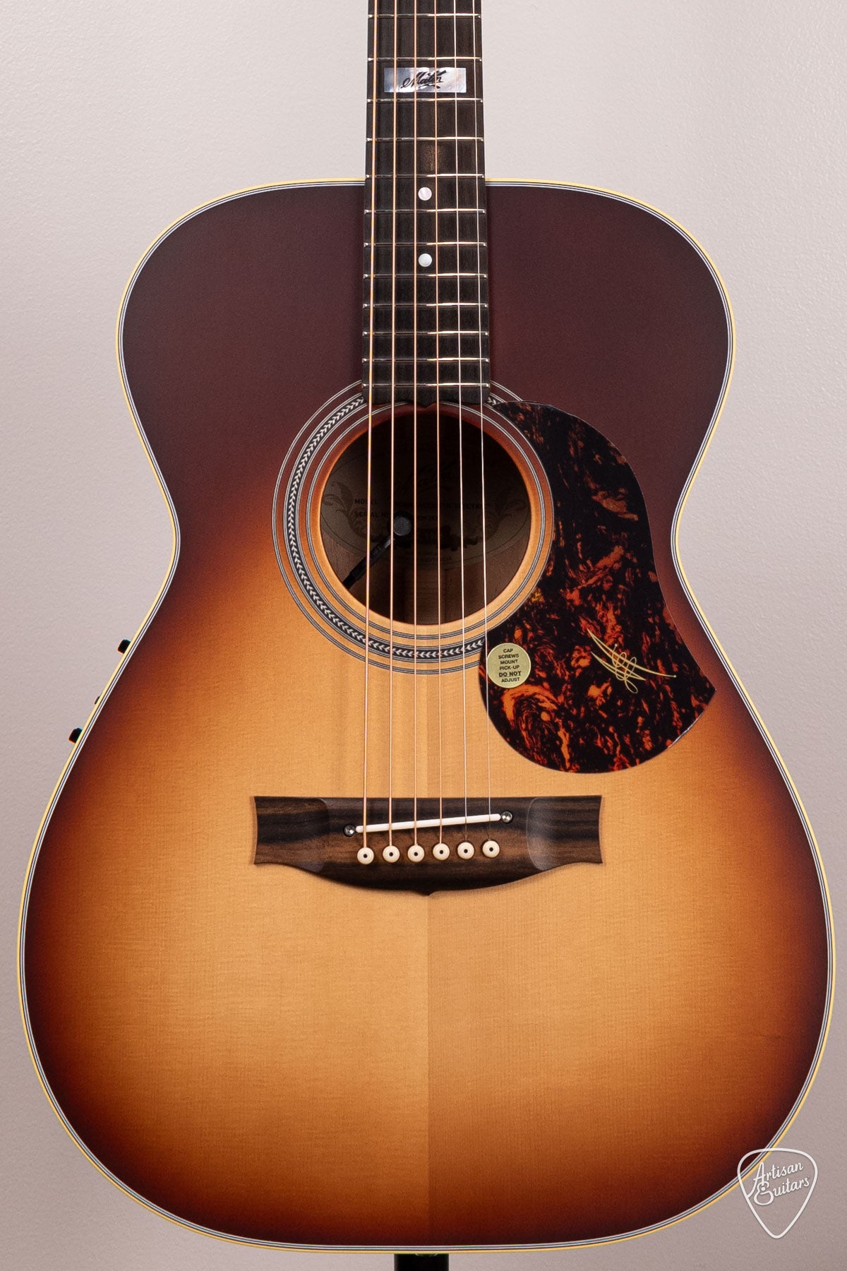 Maton Guitars EBG-808 Custom Tobacco Sunburst - 16931