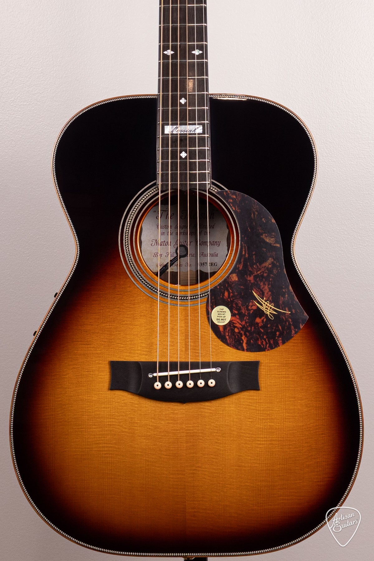 Maton Guitars EM100-808 Messiah Sunburst - 16995