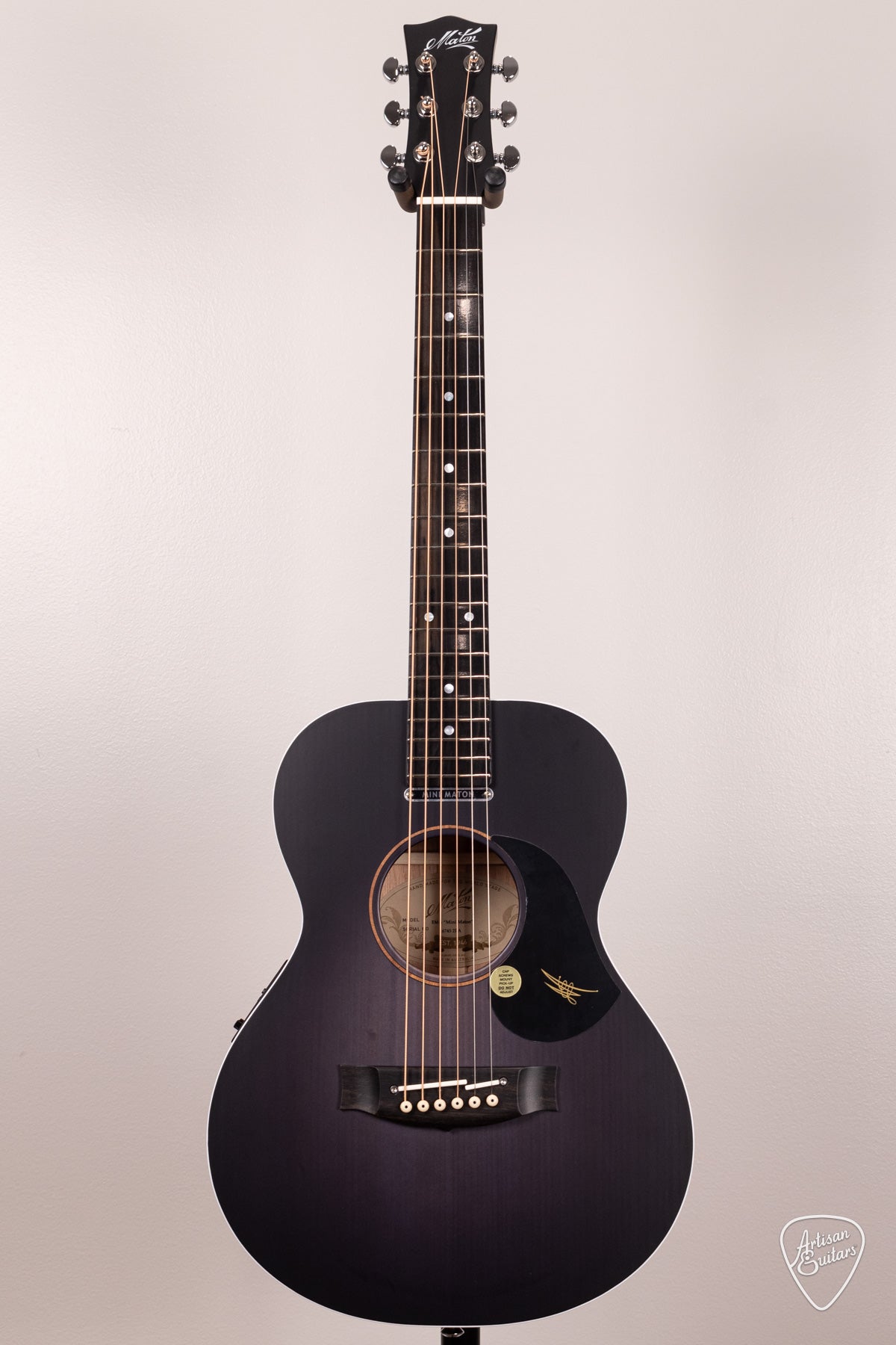 Maton Guitars Ghost Black EM6 Mini - 16905