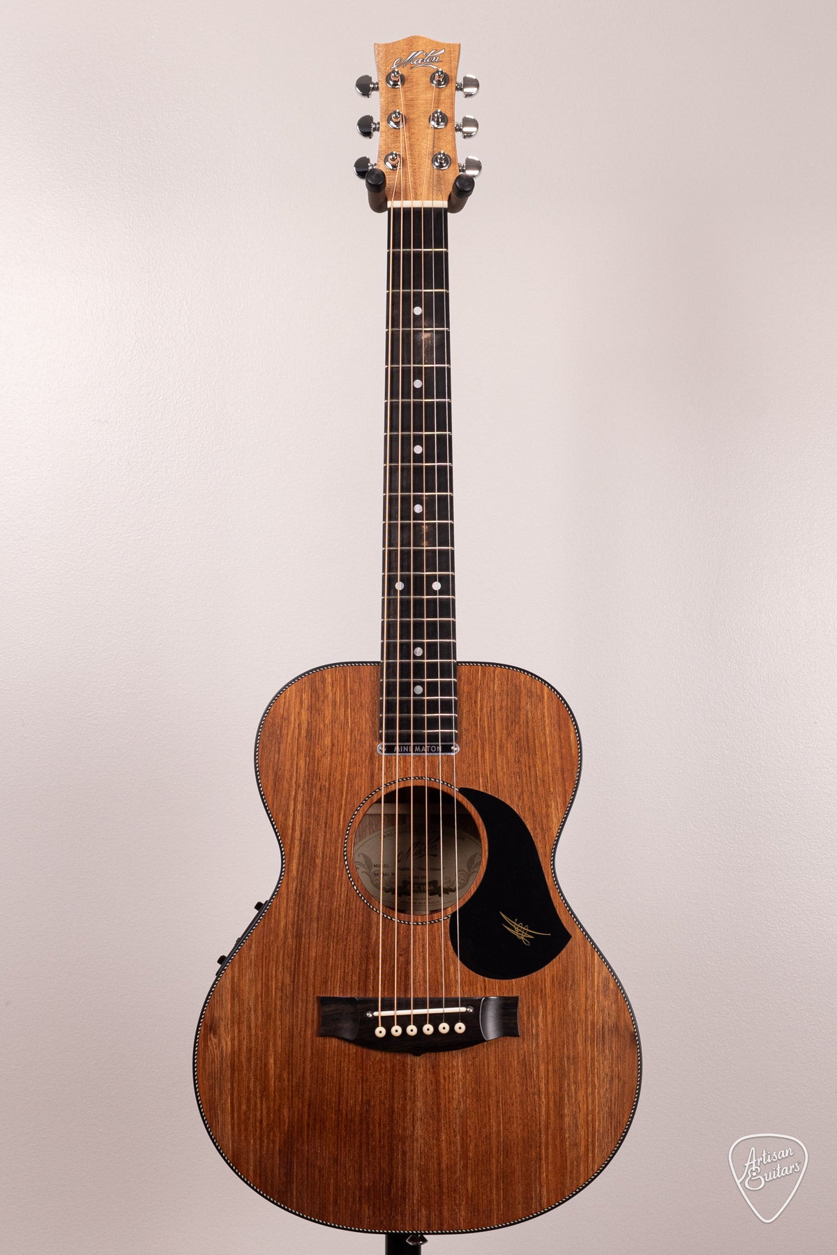 Maton Guitars Pre-Owned EMBW-6 All Blackwood Mini - 16934