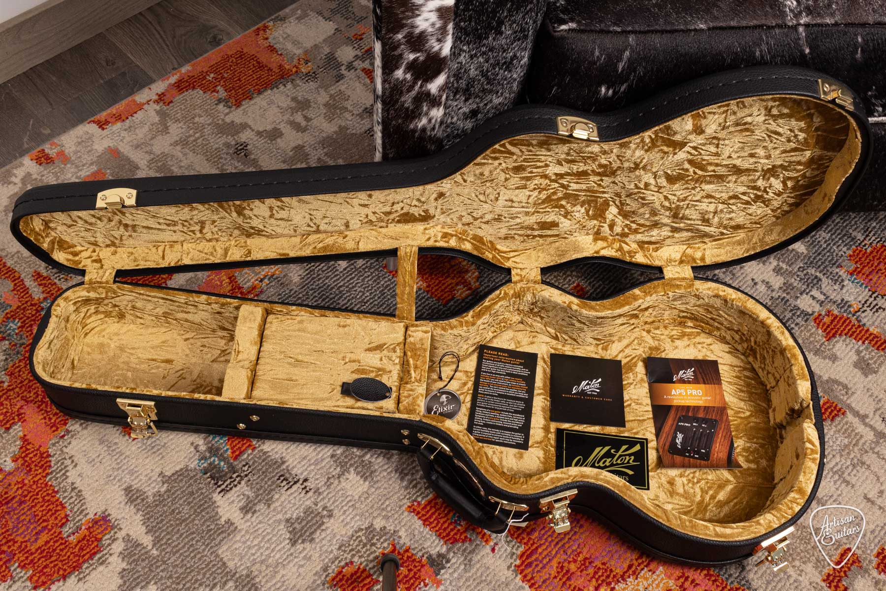 Maton Guitars Pre-Owned EMBW-6 All Blackwood Mini - 16934