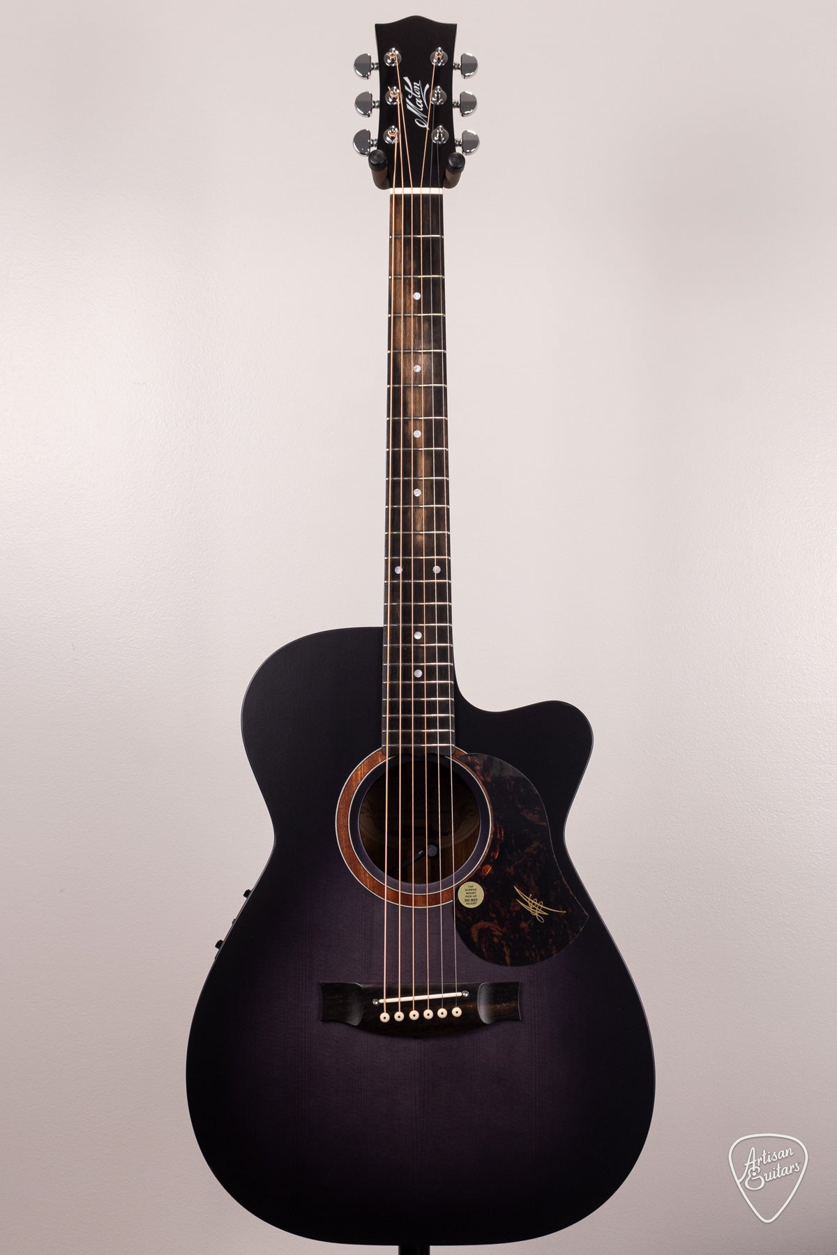 Maton Guitars Ghost Black SRS-808C - 16873