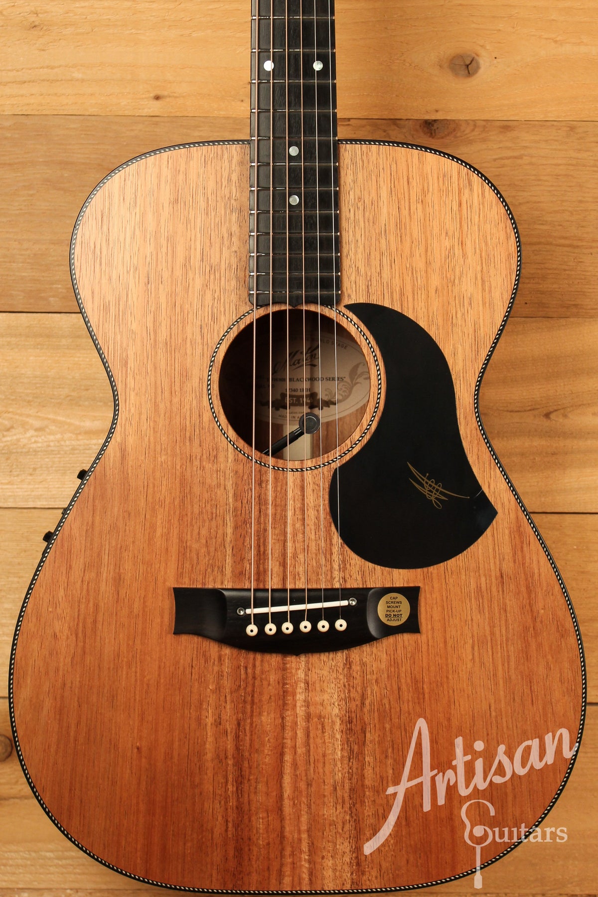 Maton EBW808 Guitar w/ Blackwood Top, Back & Sides w/ AP5 Pro Pickup System ID-12776 - Artisan Guitars