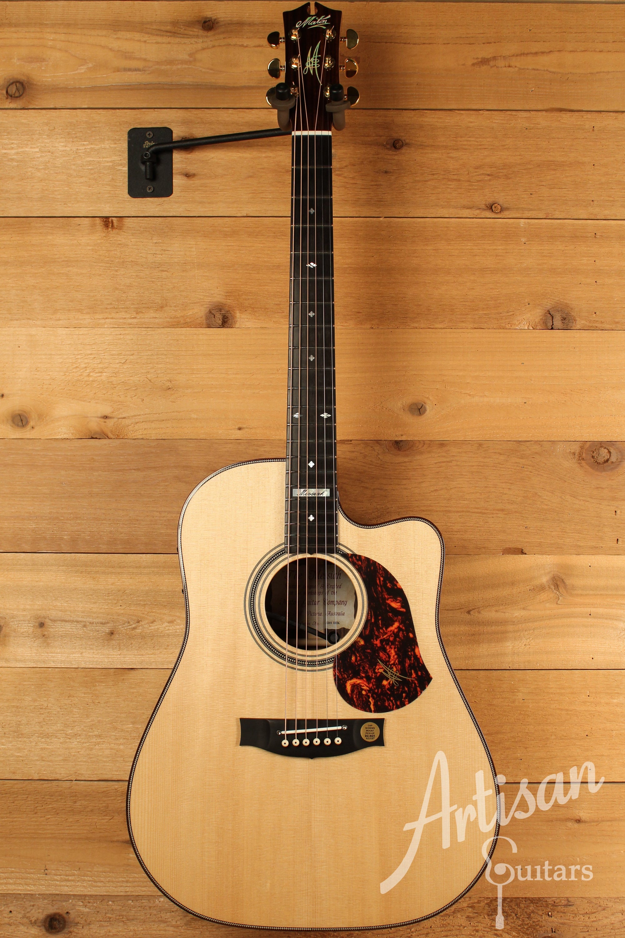 Maton EM100C Messiah Guitar Sitka Spruce & Indian Rosewood w/ AP5 Pro ID-12993 - Artisan Guitars