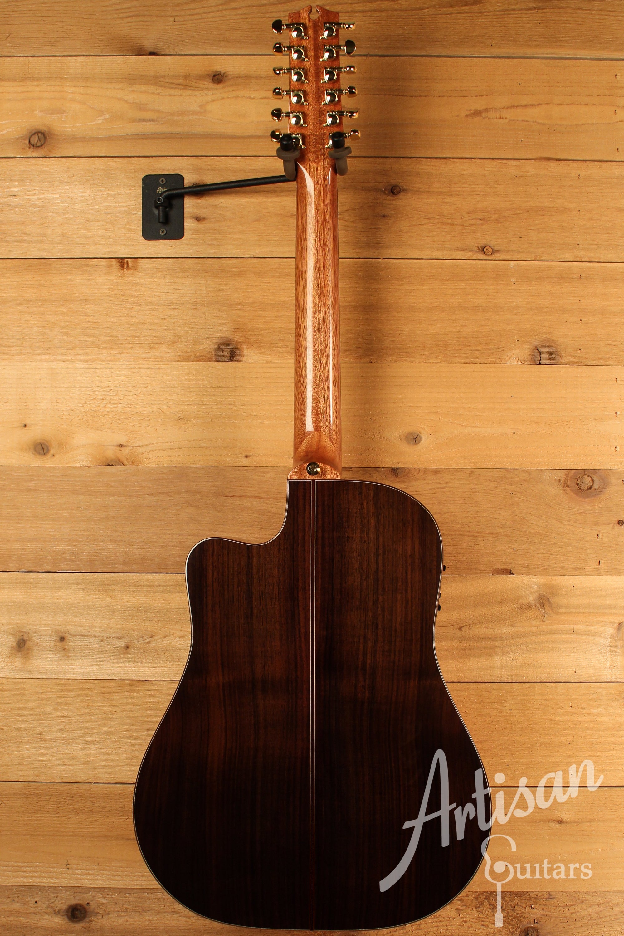 Maton EM100C 12-String Messiah Guitar Sitka Spruce & Indian Rosewood\ ID-12980 - Artisan Guitars