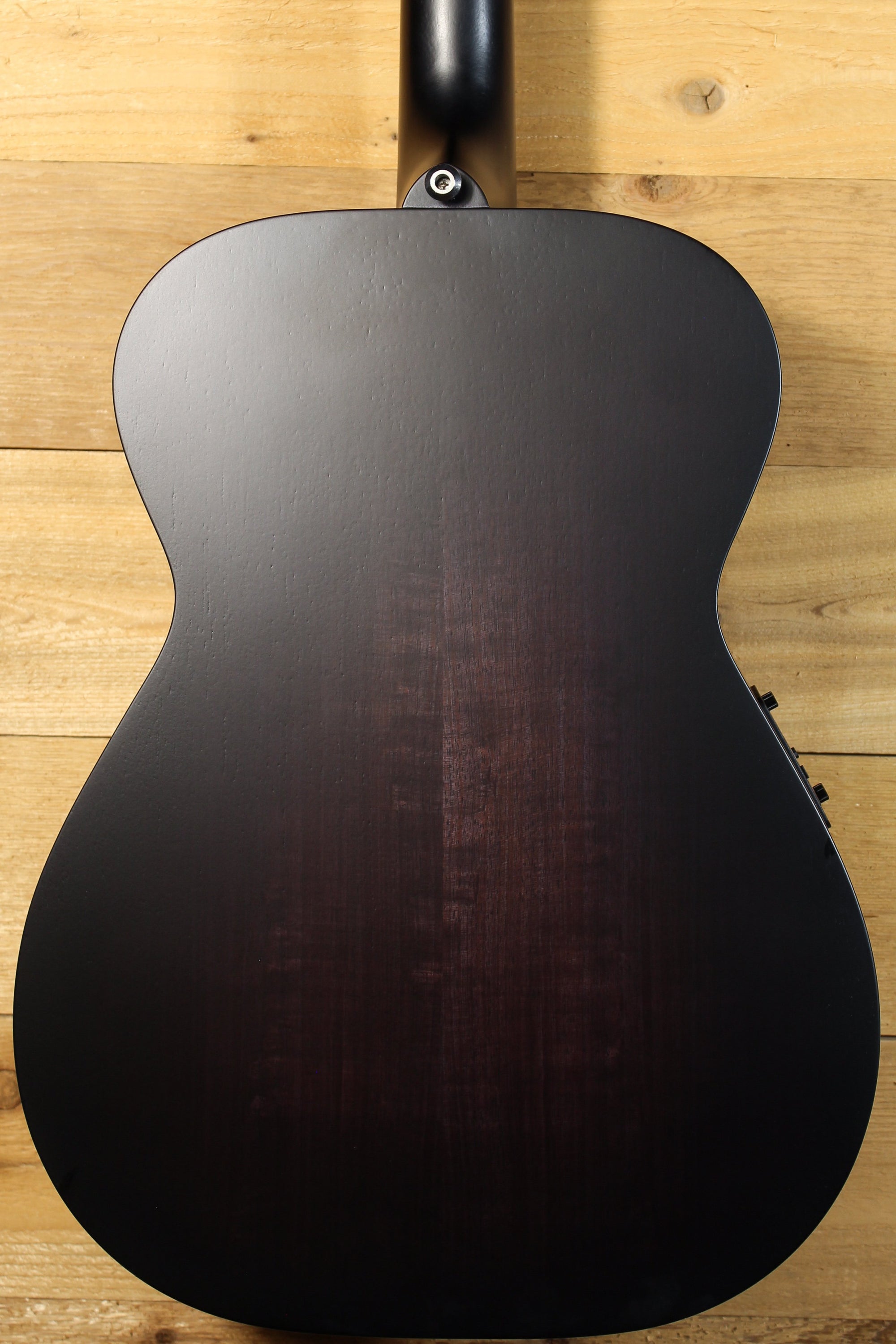 Maton EBG808 Custom w/ AA Sitka Spruce & Blackwood w/ Ghost Black Finish ID-13694 - Artisan Guitars