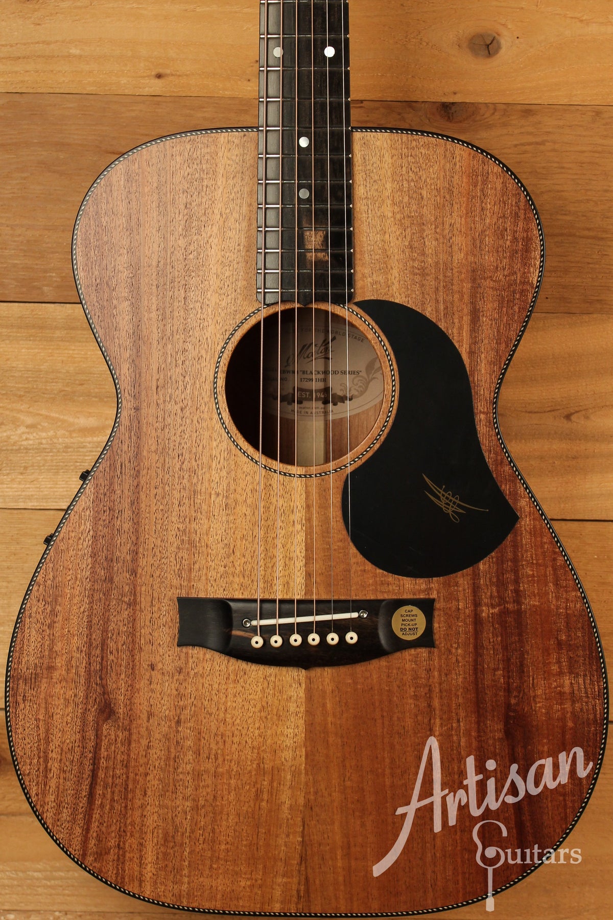 Maton EBW808 Guitar w/ Blackwood Top, Back & Sides w/ AP5 Pro Pickup System ID-12941 - Artisan Guitars