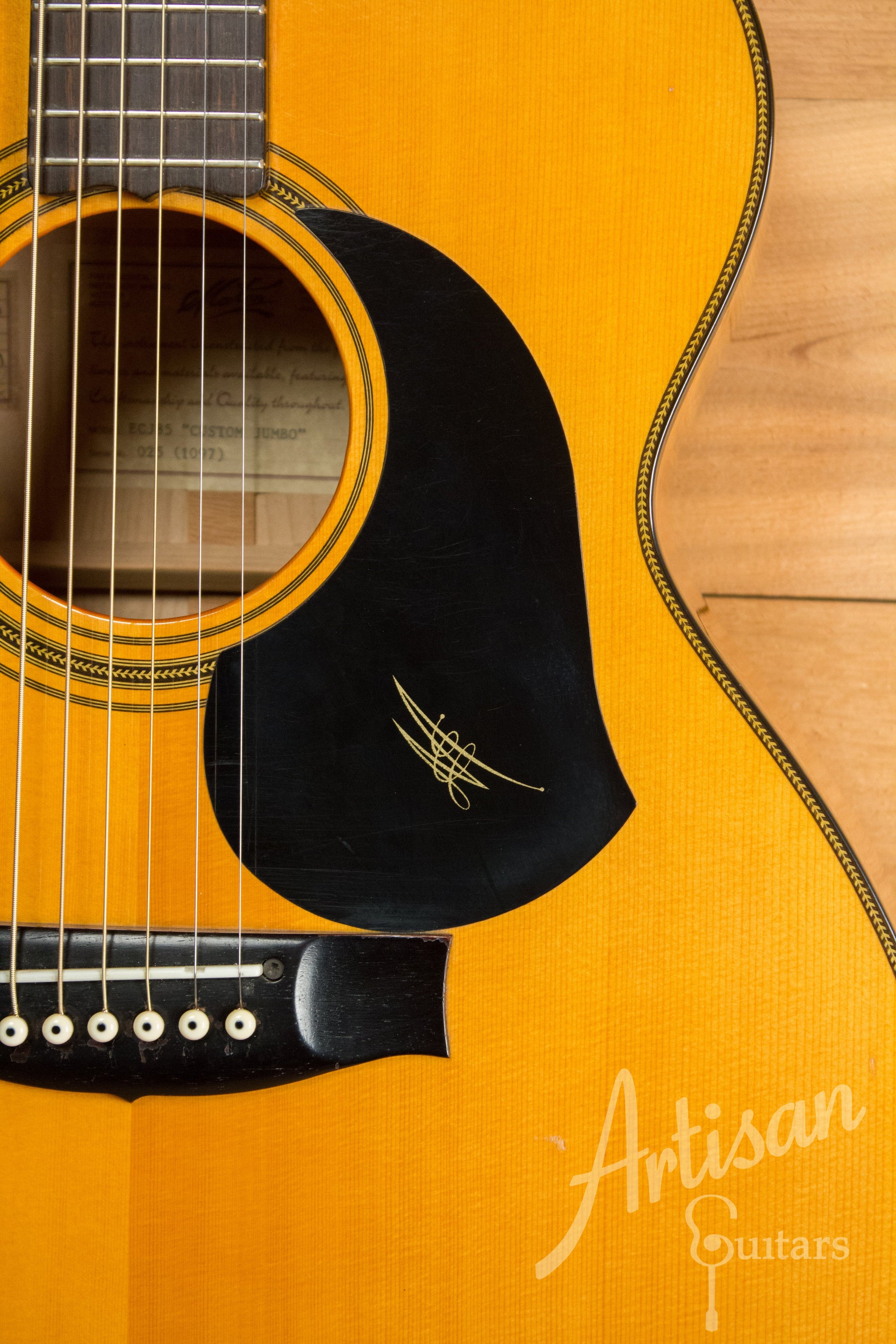 Maton ECJ85 Custom Jumbo Guitar with Sitka Spruce and Rock Maple Pre-Owned 2009 ID-11214 - Artisan Guitars