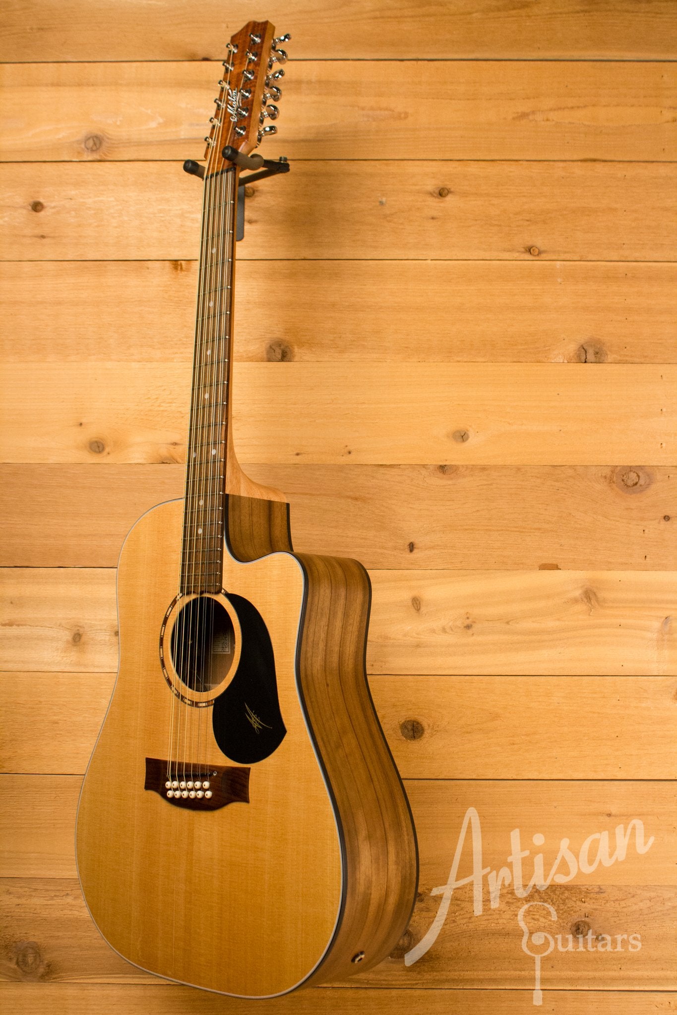 Maton EM425C12 12 String Acoustic Electric Guitar with Cutaway Pre-Owned 2014 ID-10757 - Artisan Guitars