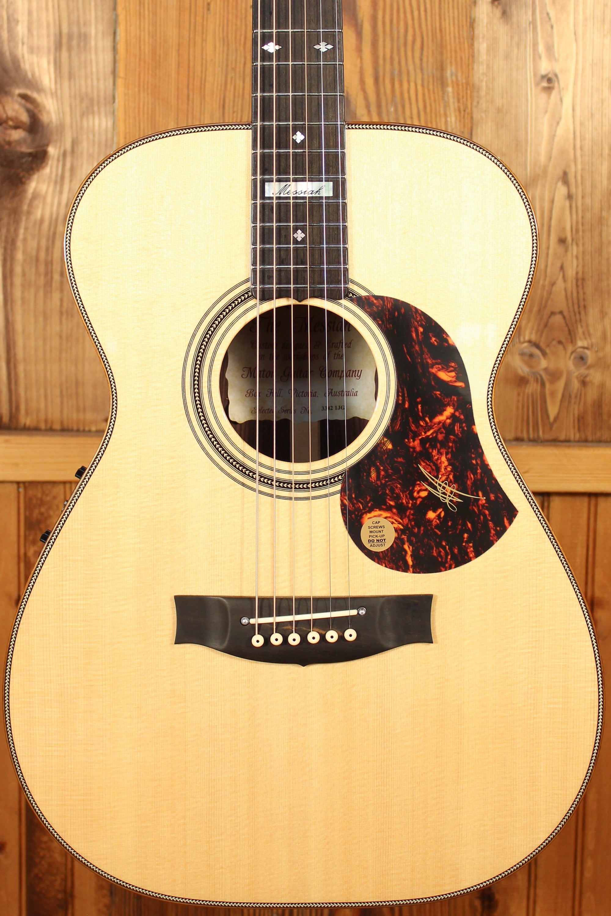 Maton EM100 808 Messiah Series with Sitka and Indian Rosewood  ID-13793 - Artisan Guitars
