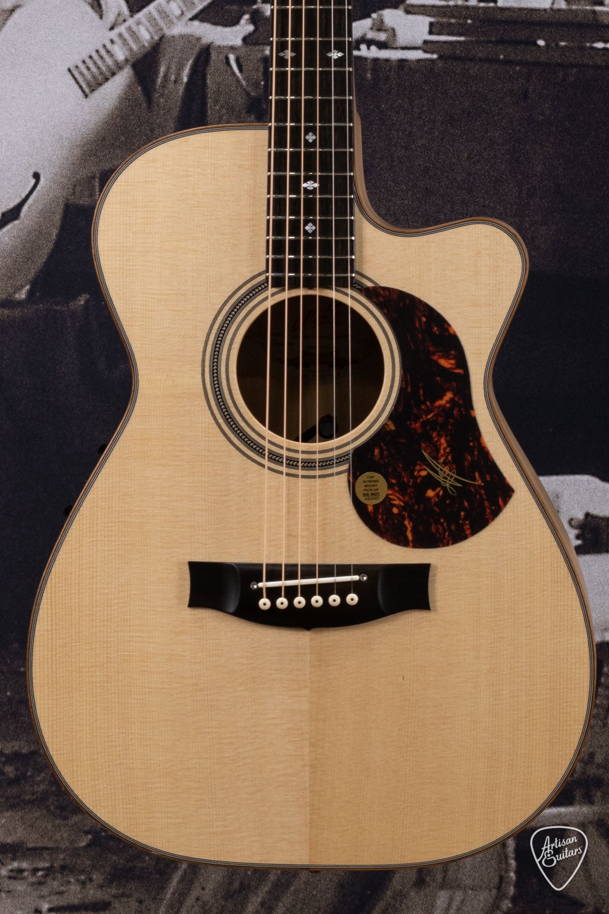 Maton Guitars EBG-808 Mic Fix Cutaway - 16175