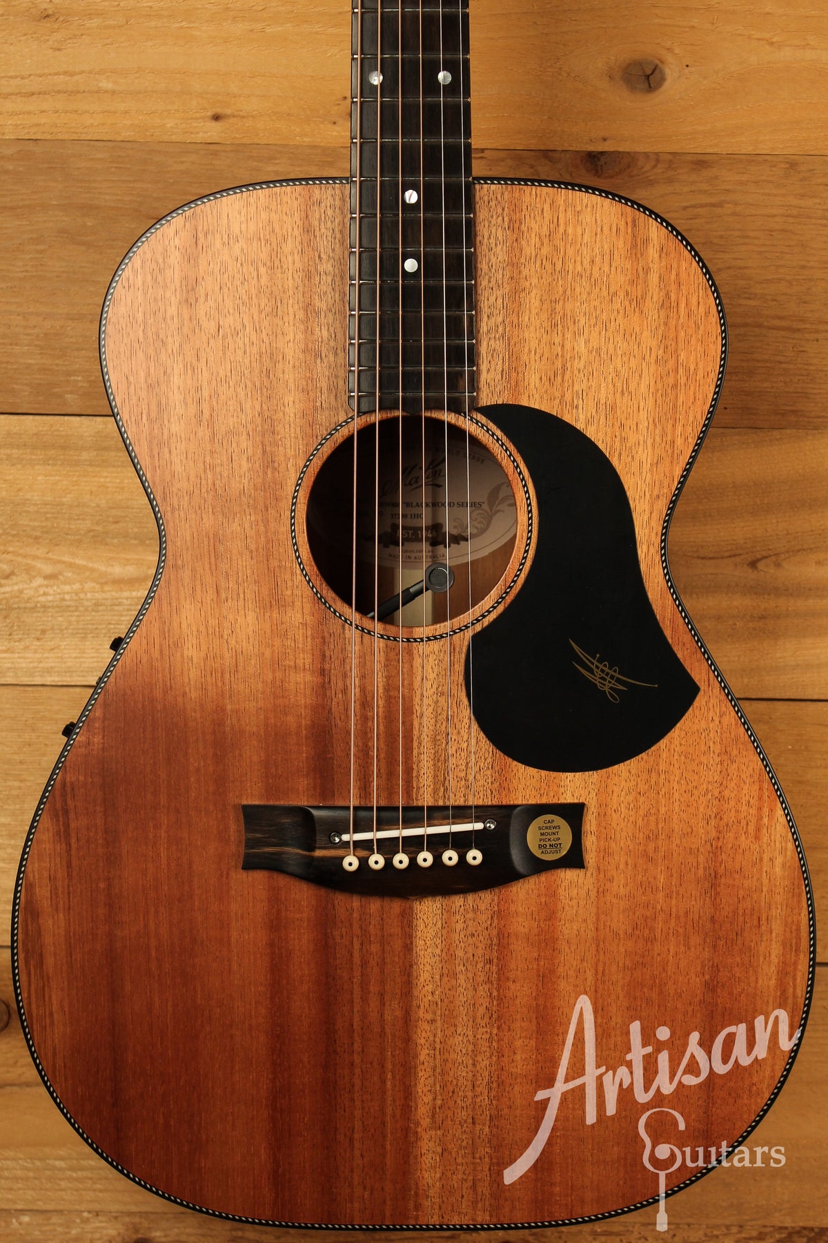 Maton EBW808 Guitar w/ Blackwood Top, Back & Sides w/ AP5 Pro Pickup System ID-12638 - Artisan Guitars