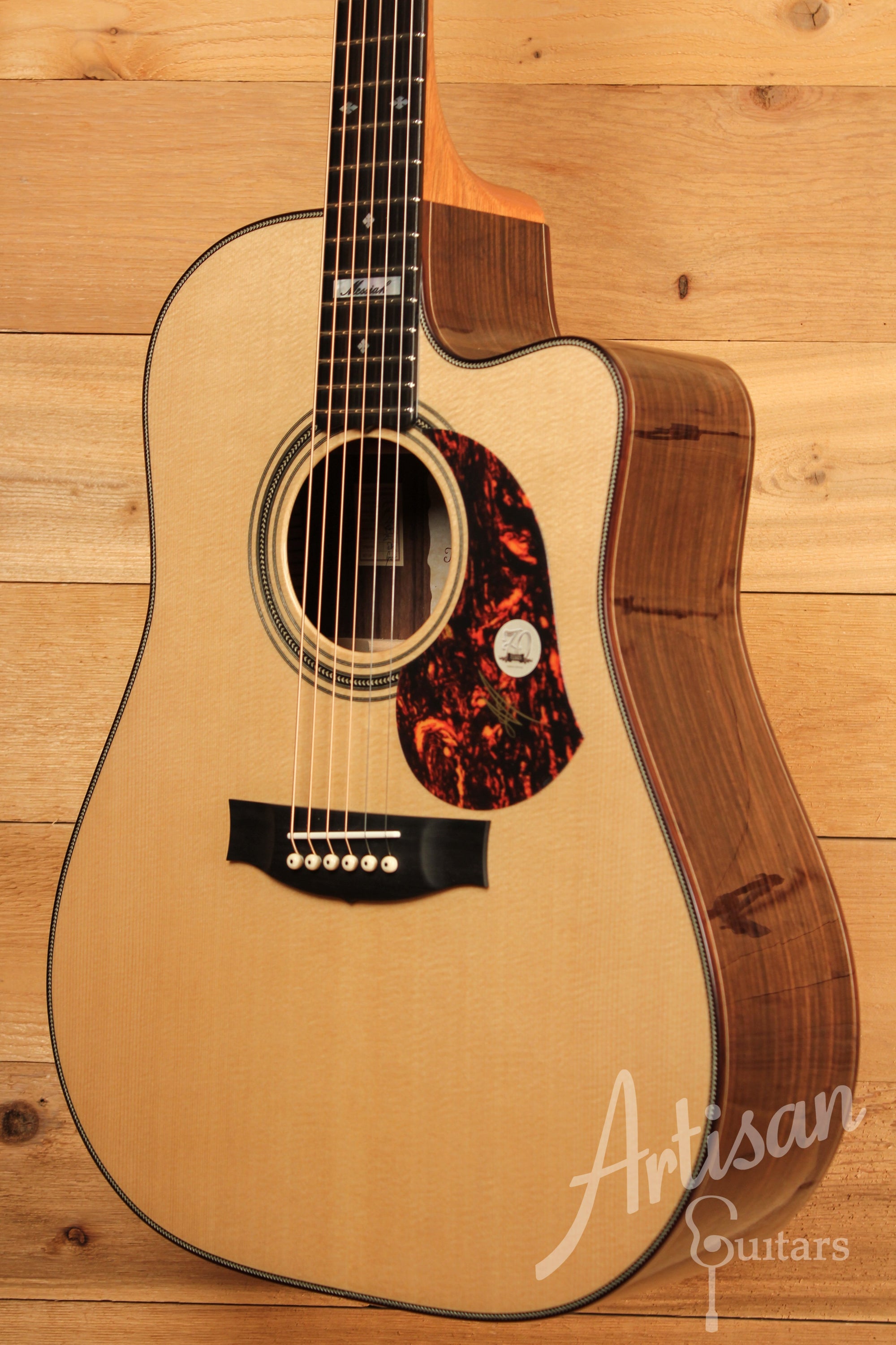 Maton EM100C Messiah Guitar Sitka Spruce and Indian Rosewood ID-11447 - Artisan Guitars