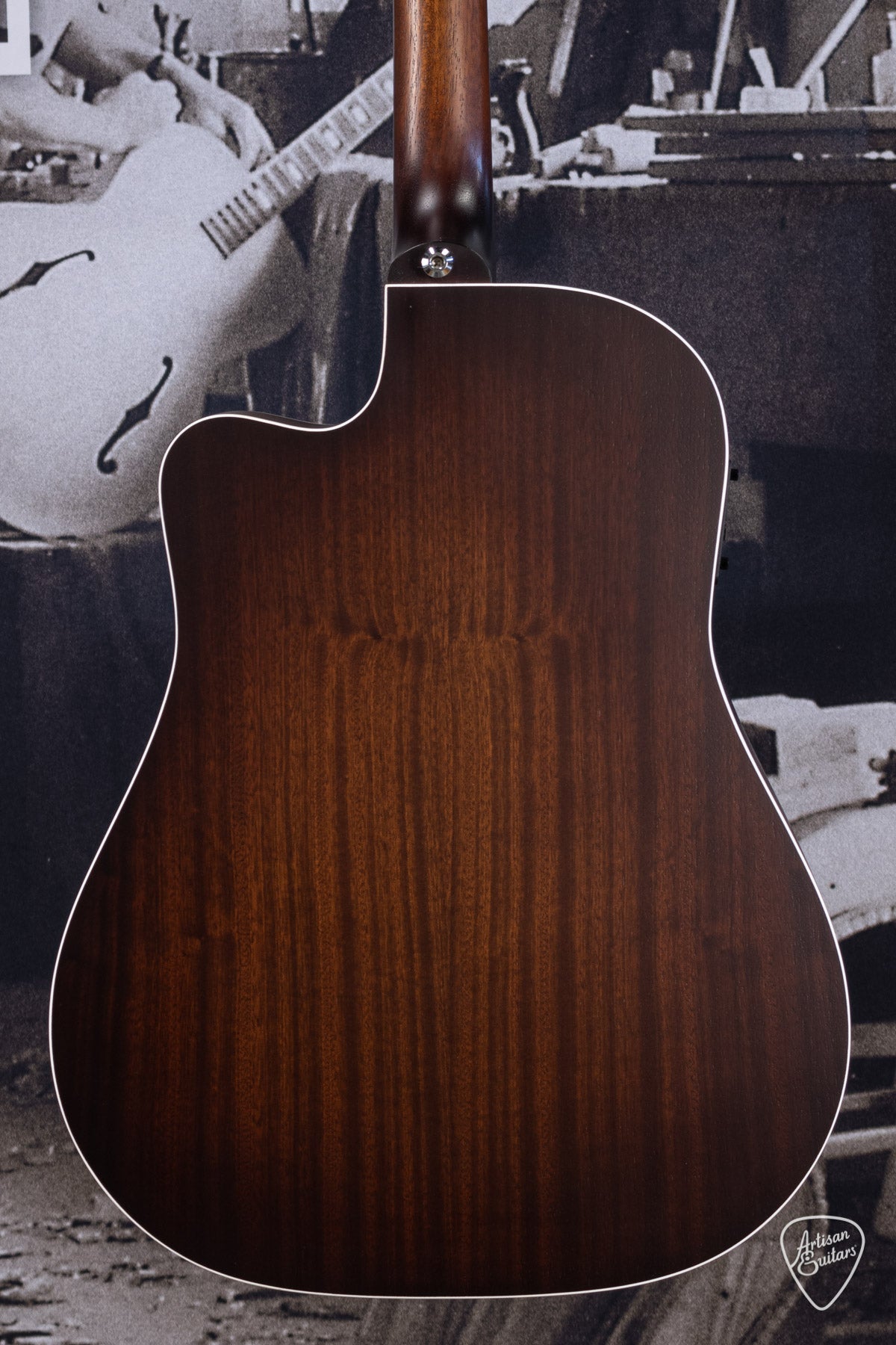 Maton Guitars Cherry Sunburst Dreadnought Prototype - 16191