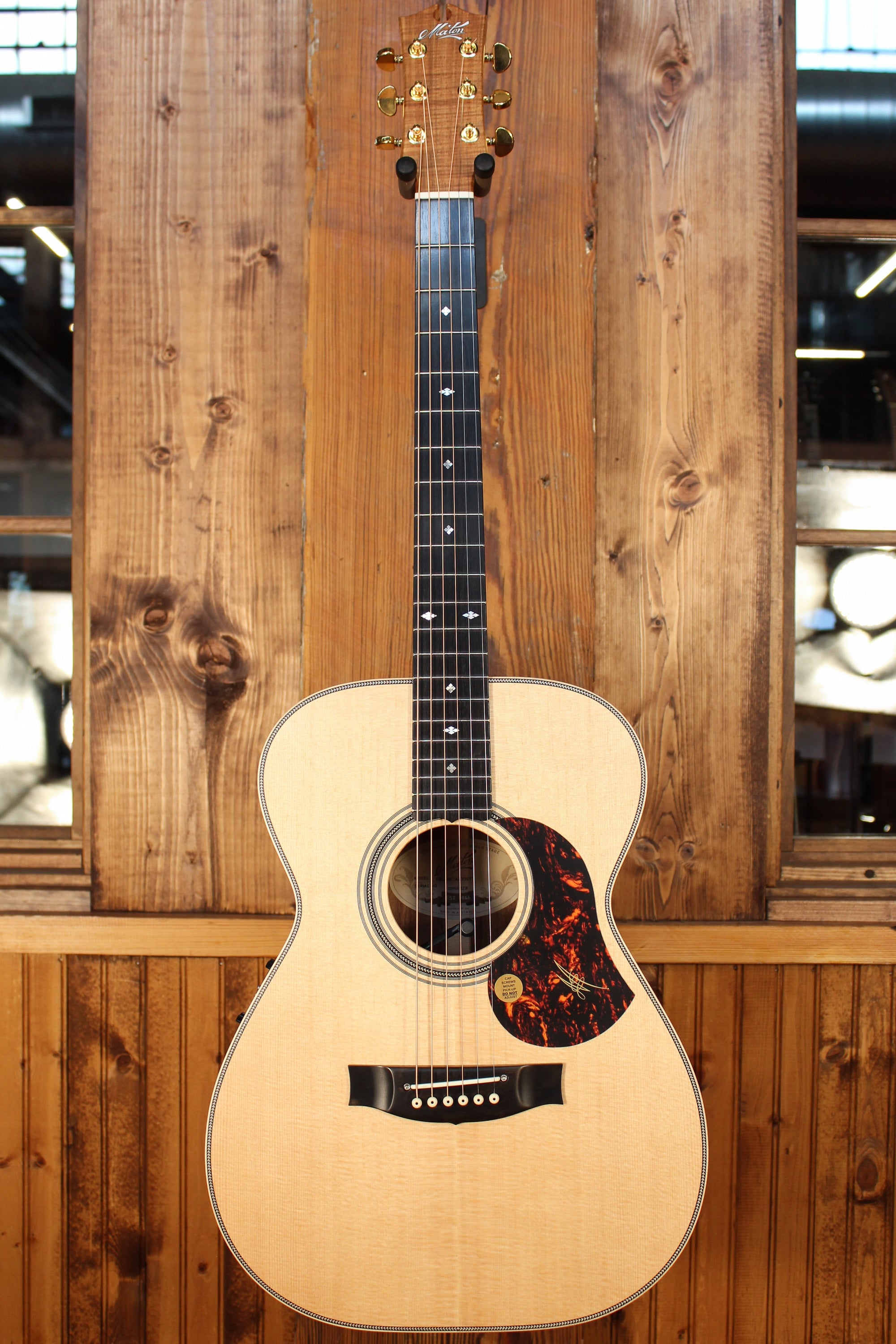 Maton EBG808 Artist Series Sitka Spruce and Blackwood - Artisan Guitars