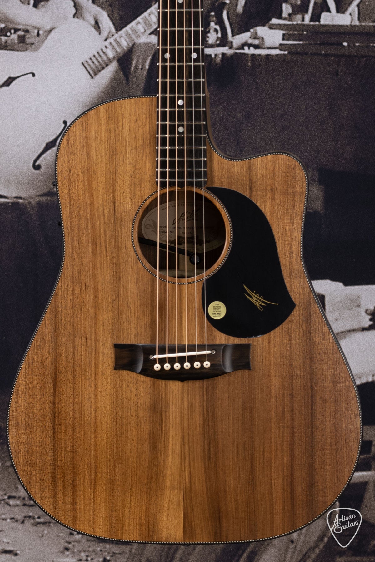 Maton Guitars All-Blackwood EBW-70C Dreadnought - 16227