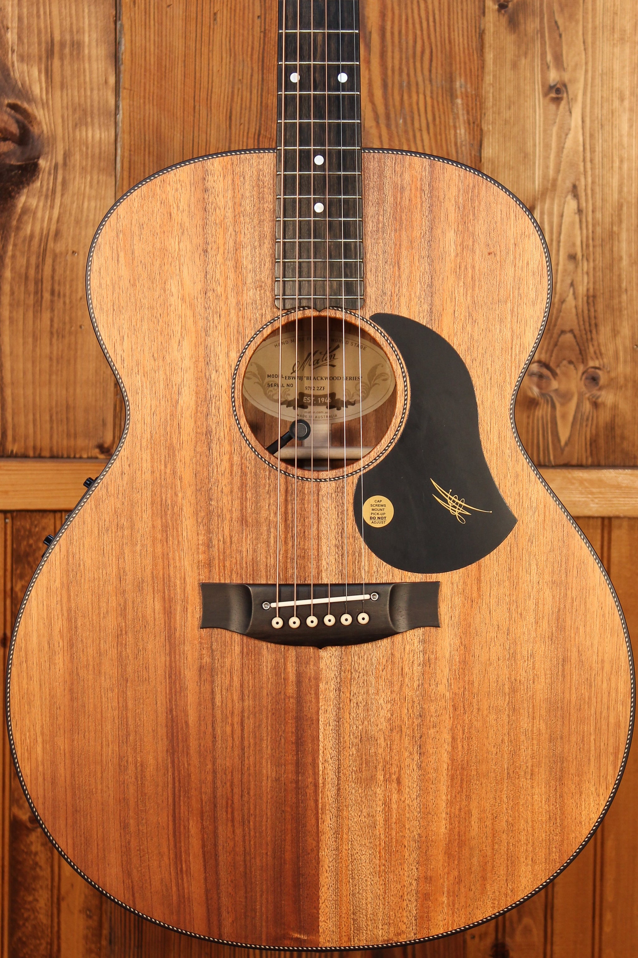 Maton EBW70J Blackwood Jumbo w/ AP5 Pro - Artisan Guitars