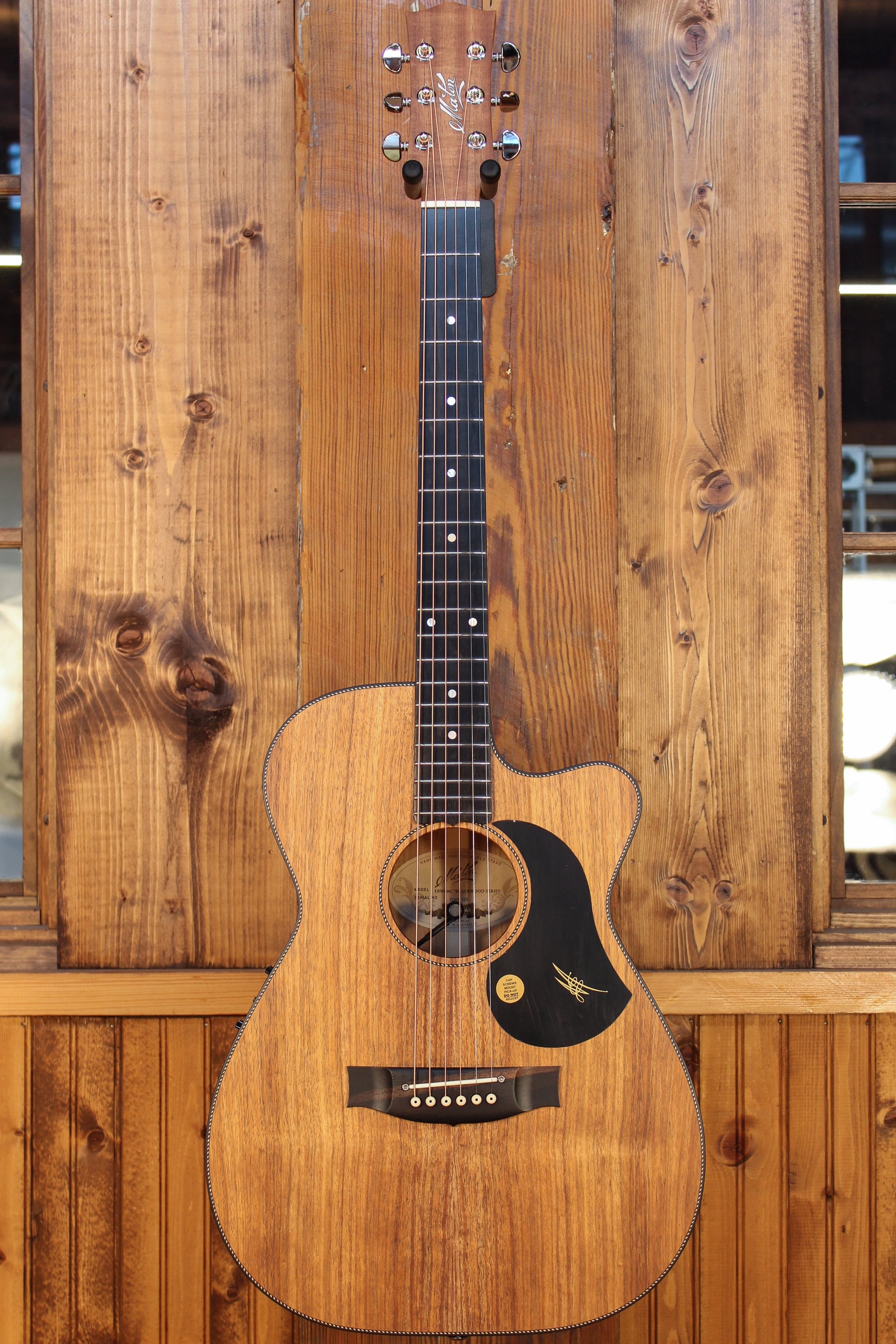 Maton EBW808C Guitar w/ Blackwood Top, Back & Sides w/ AP5 Pro Pickup System - Artisan Guitars