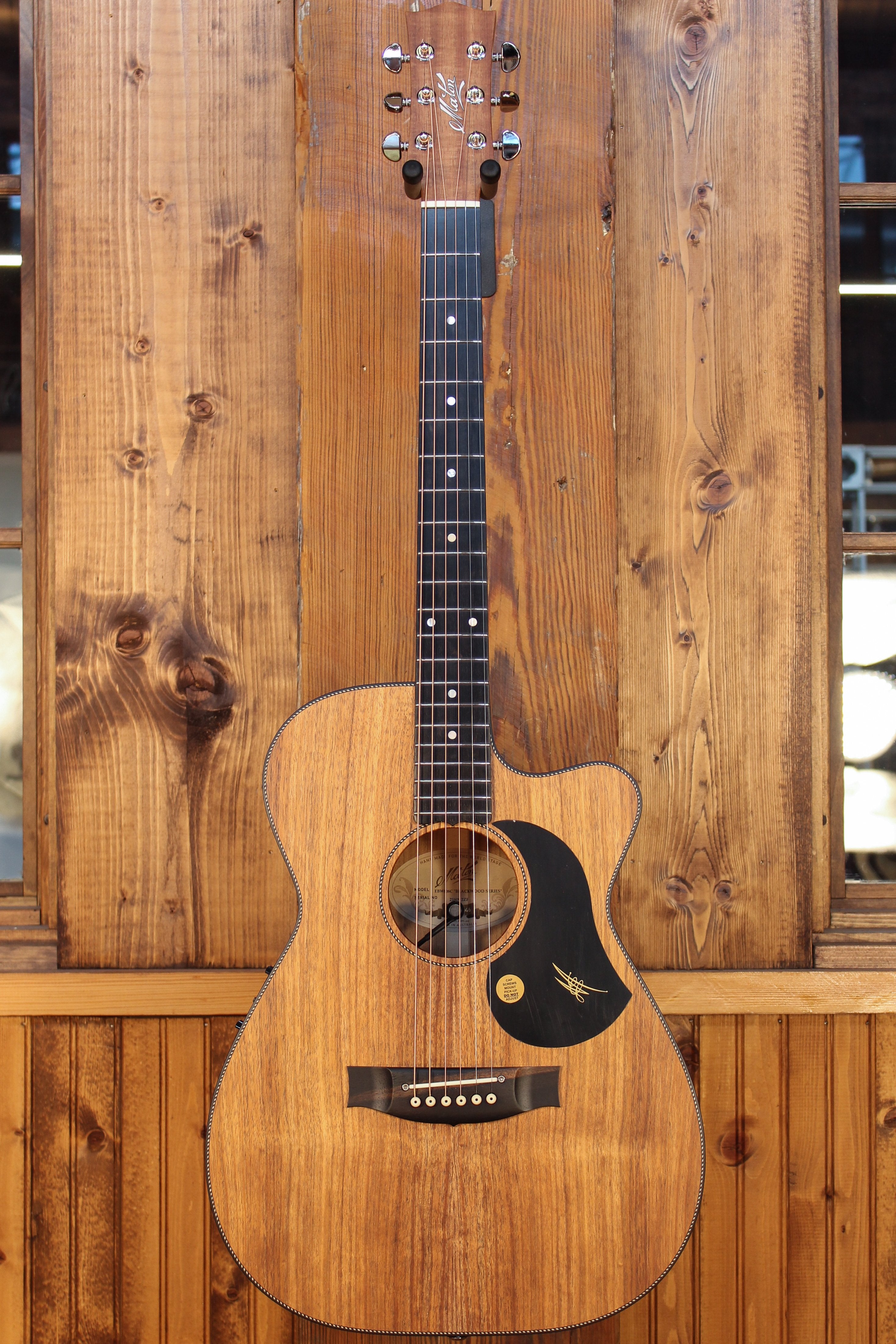 Maton EBW808C Guitar w/ Blackwood Top, Back & Sides w/ AP5 Pro Pickup System - Artisan Guitars