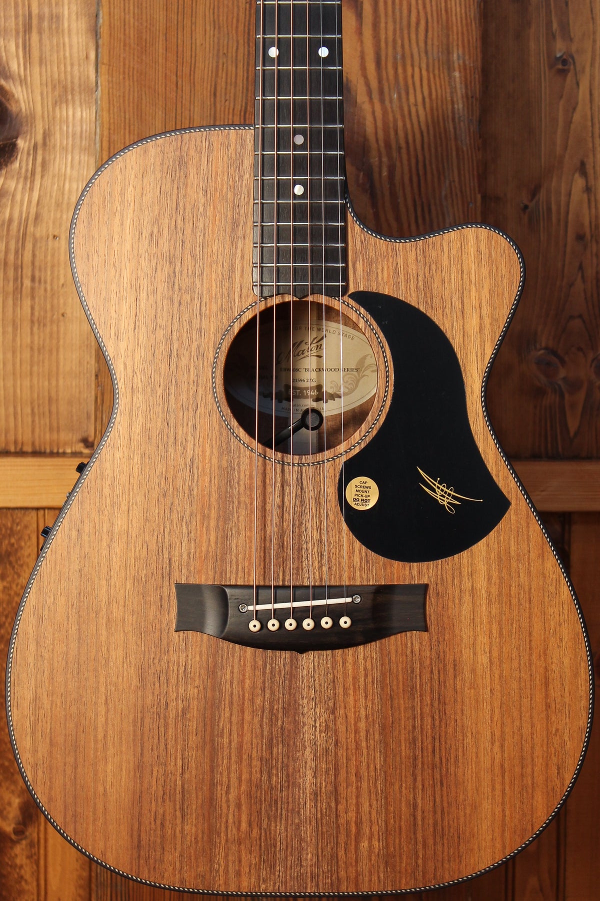 Maton EBW808C Guitar Blackwood - Artisan Guitars