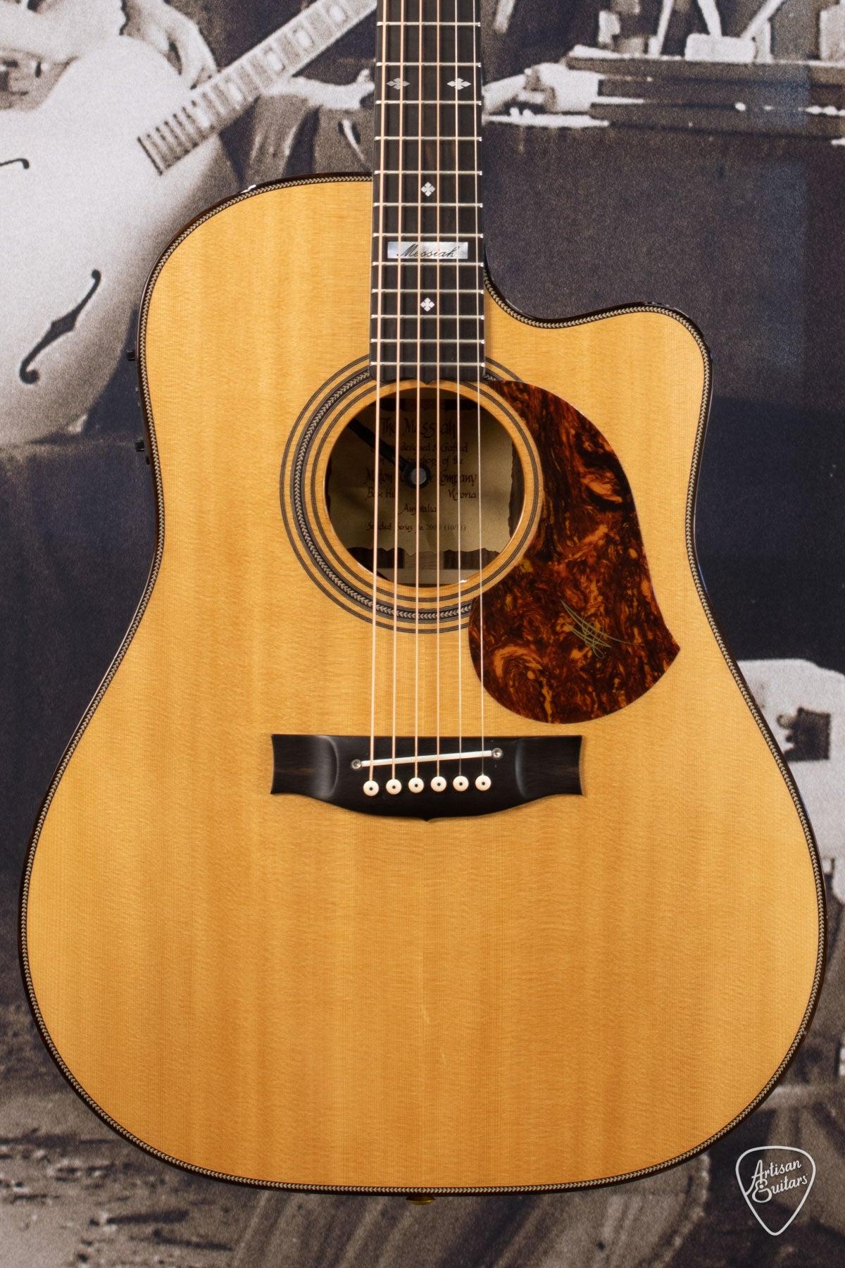 Maton Messiah EM100C Dreadnought Cutaway - 16129