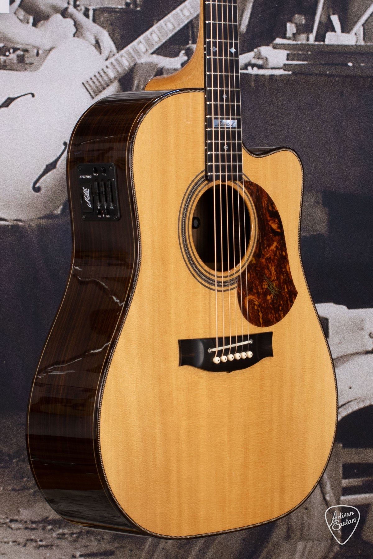Maton Messiah EM100C Dreadnought Cutaway - 16129
