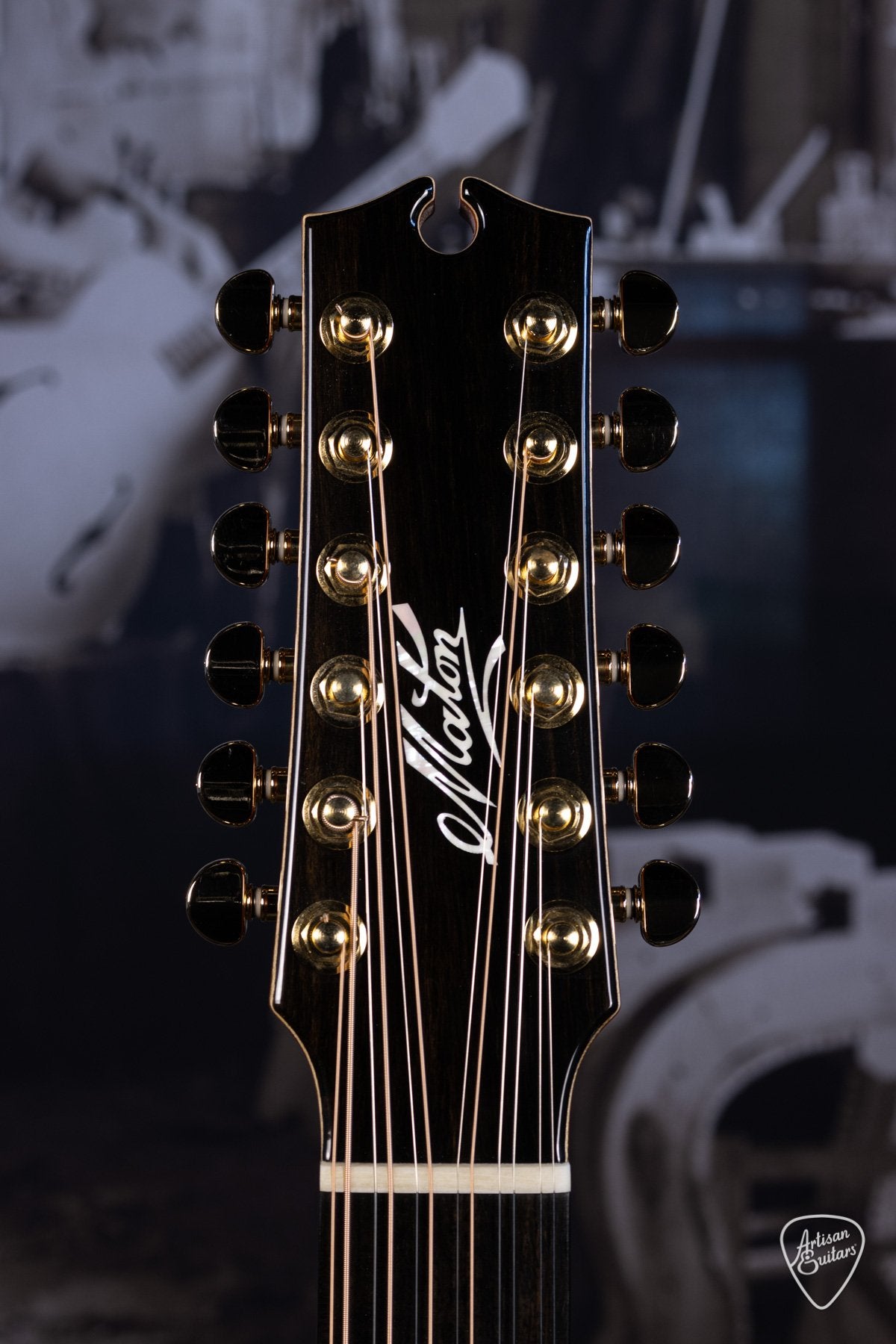 Maton EM100C 12-String Messiah Guitar Sitka Spruce & Indian Rosewood - 15100 - Artisan Guitars