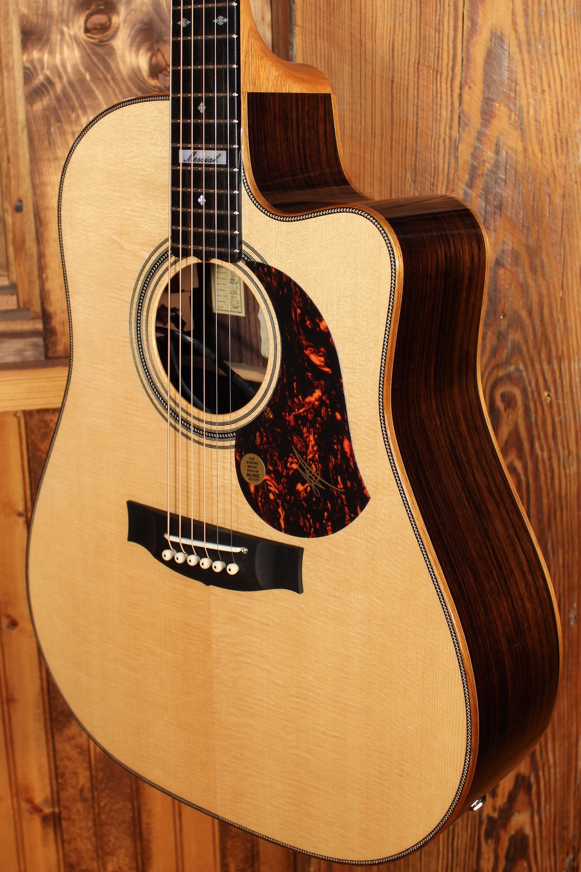 Maton EM100C Messiah Guitar Sitka Spruce & Indian Rosewood - Artisan Guitars