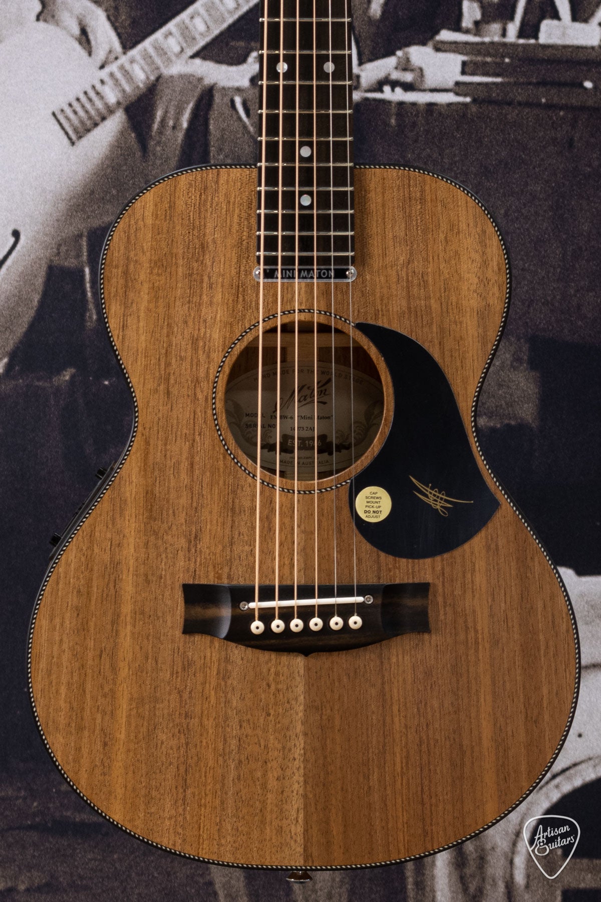 Maton Guitars EMBW-6 All Blackwood Mini - 16250