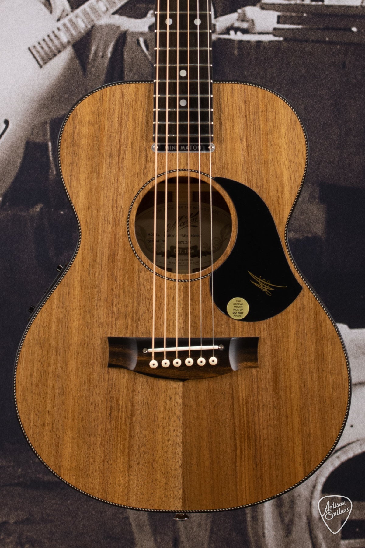 Maton Guitars EMBW-6 All Blackwood Mini - 16251