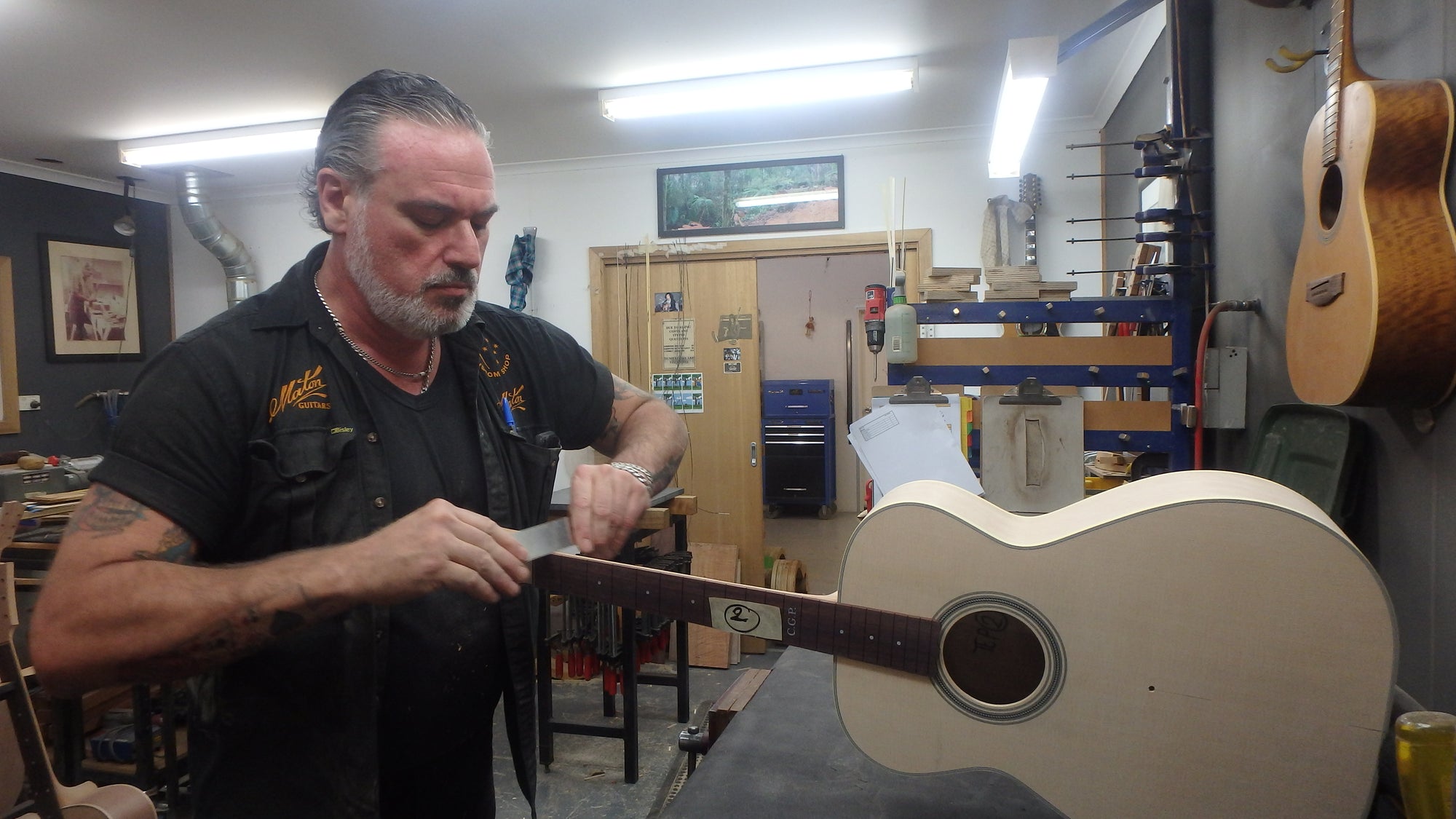 Maton Guitars Maton Custom Shop TE Personal Thinline - 16157