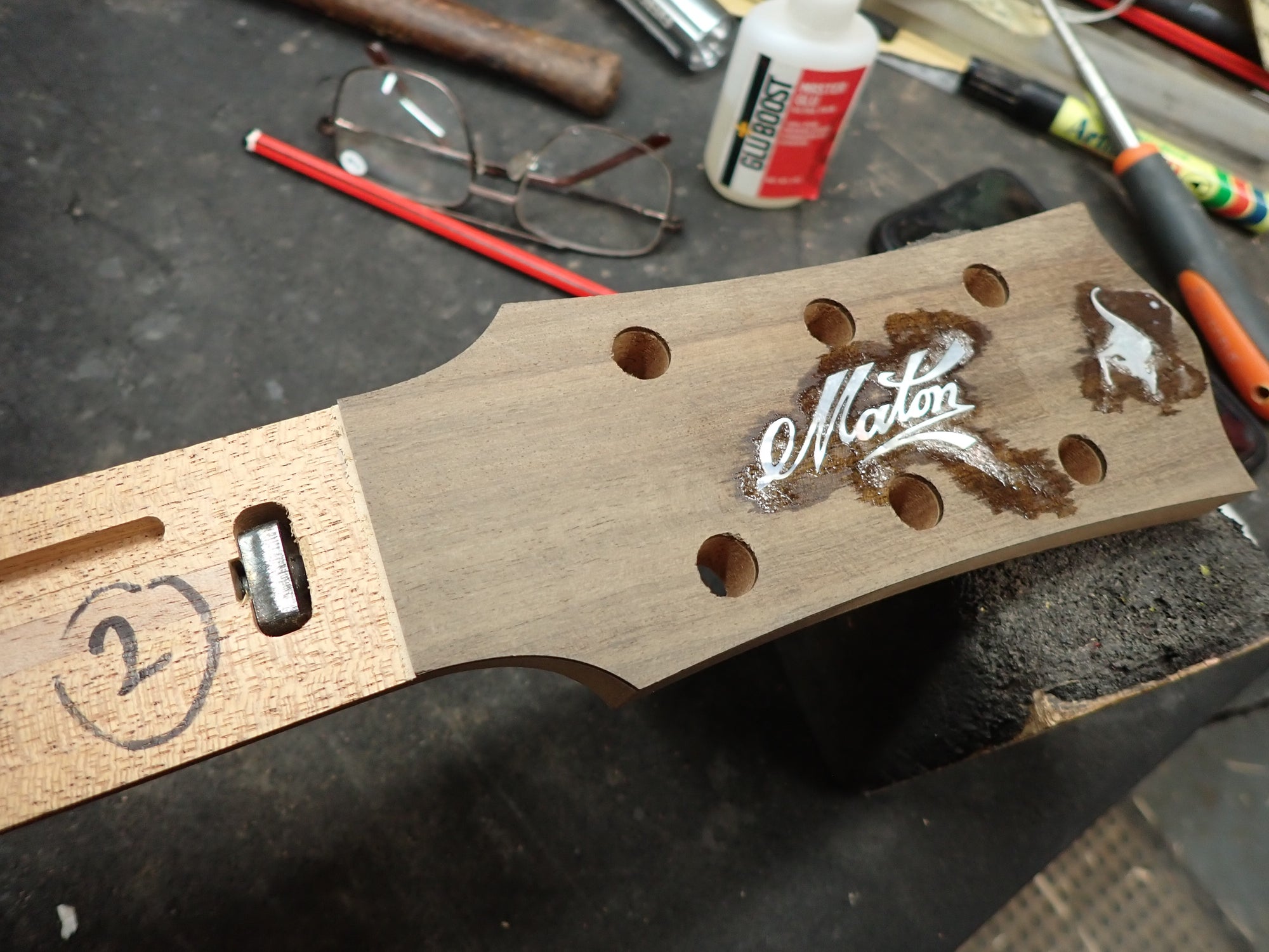 Maton Guitars Maton Custom Shop TE Personal Thinline - 16380