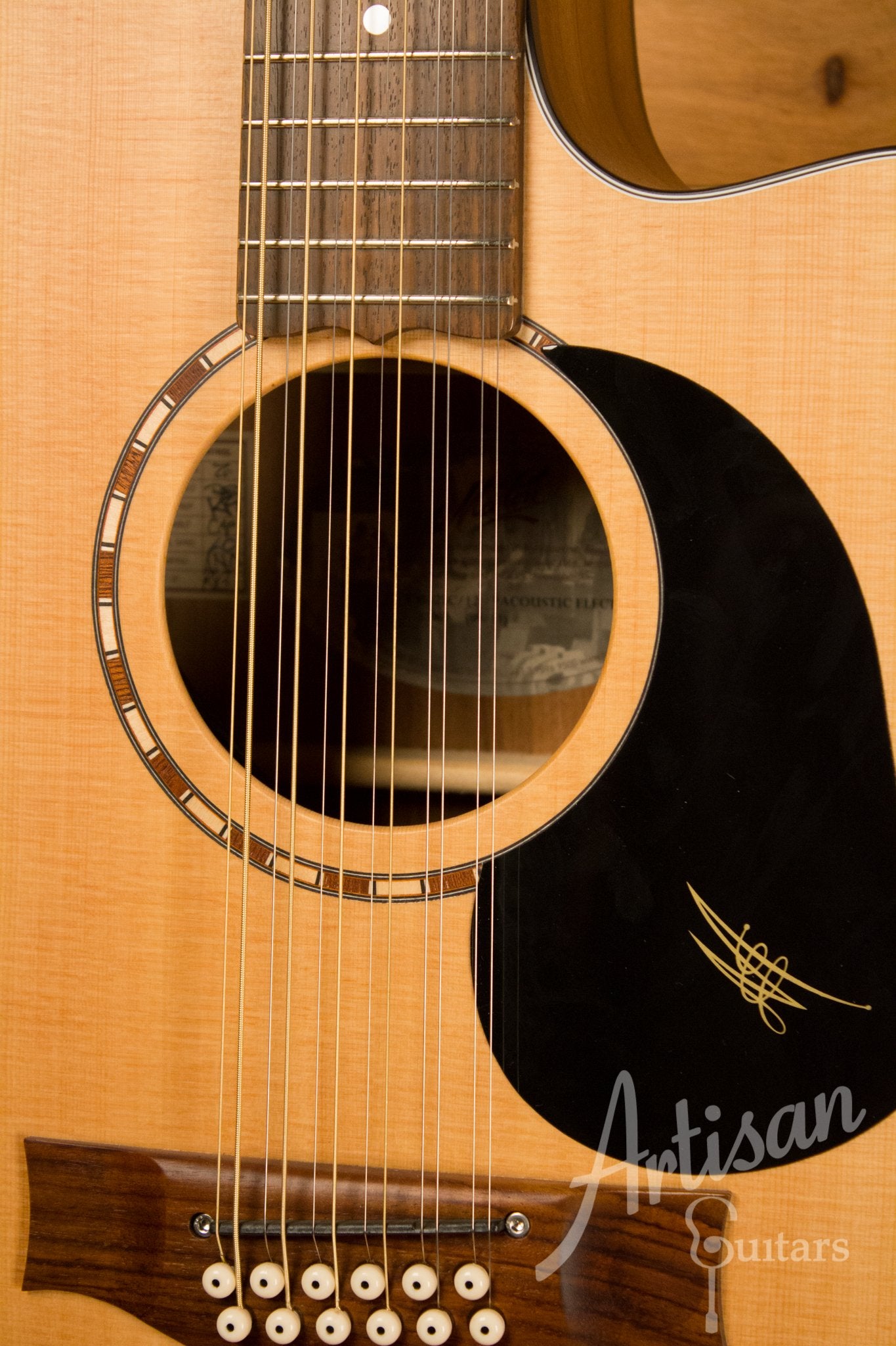 Maton EM425C12 12 String Acoustic Electric Guitar with Cutaway Pre-Owned 2014 ID-10757 - Artisan Guitars