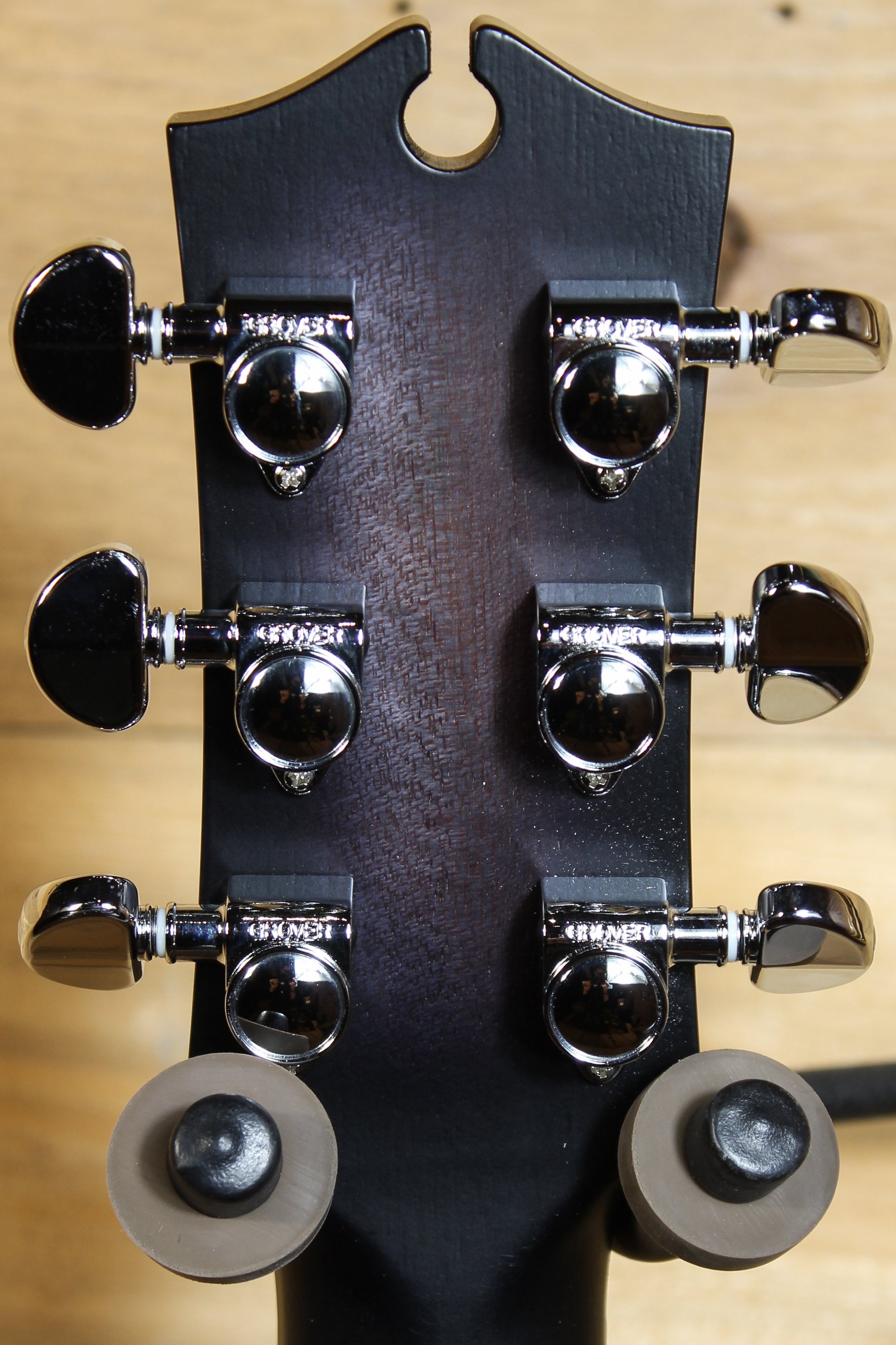 Maton EBG808 Custom w/ AA Sitka Spruce & Blackwood w/ Ghost Black Finish ID-13694 - Artisan Guitars