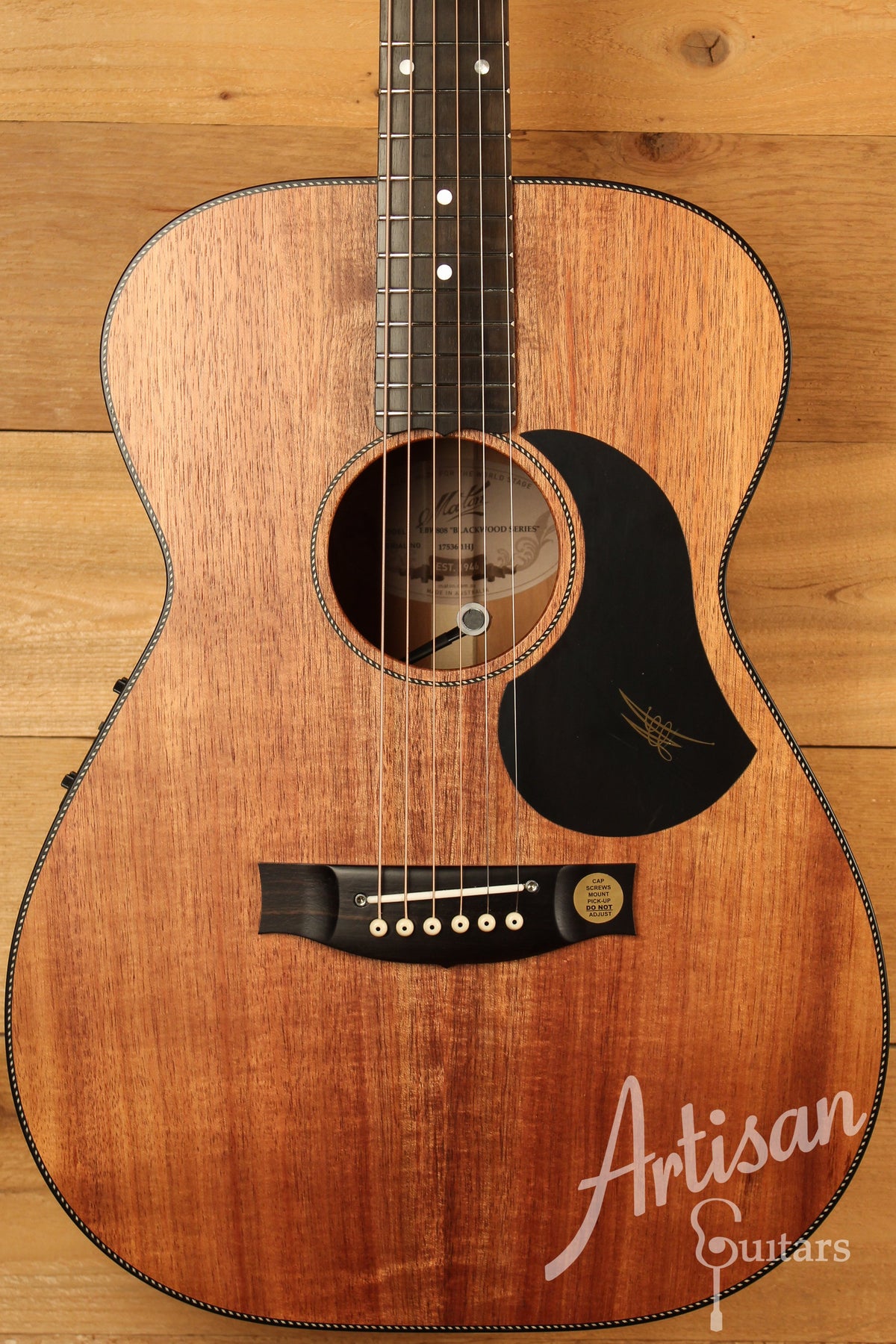 Maton EBW808 Guitar w/ Blackwood Top, Back & Sides w/ AP5 Pro Pickup System ID-13009 - Artisan Guitars