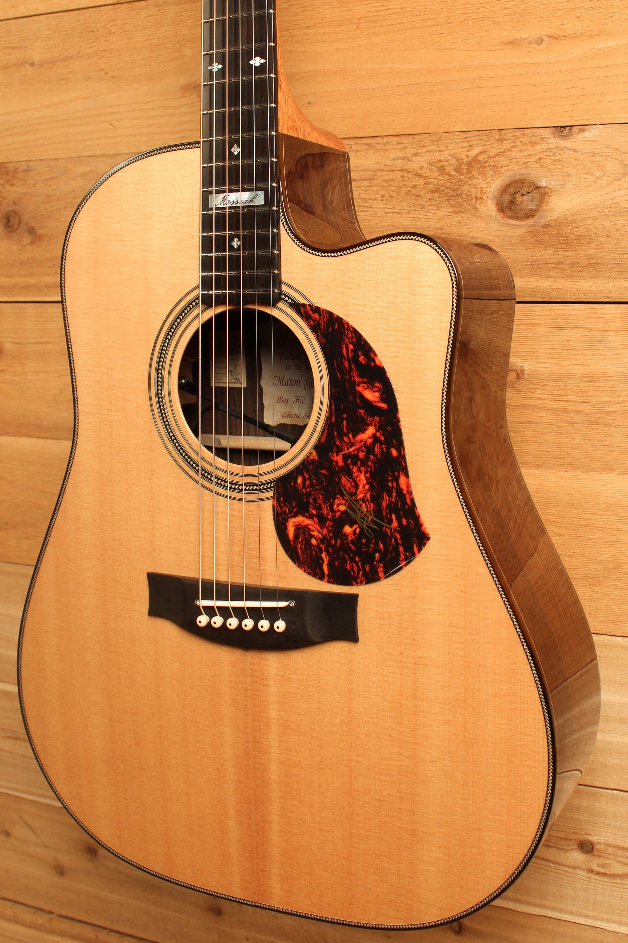 Maton EM100C Messiah Guitar Sitka Spruce & Indian Rosewood w/ AP5 Pro ID-13079 - Artisan Guitars