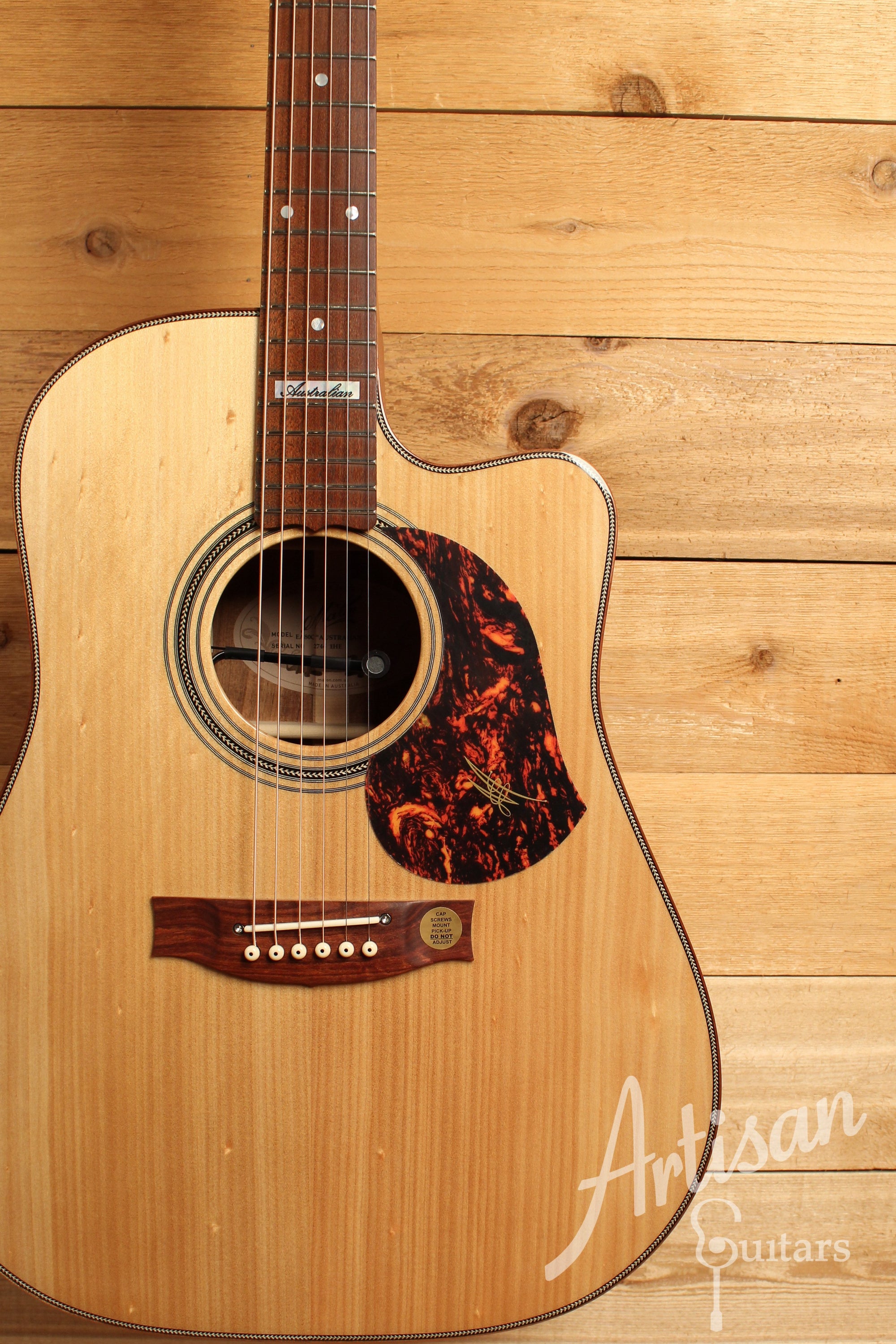 Maton EA 80C Australian Series Dreadnought Guitar ID-12789 - Artisan Guitars