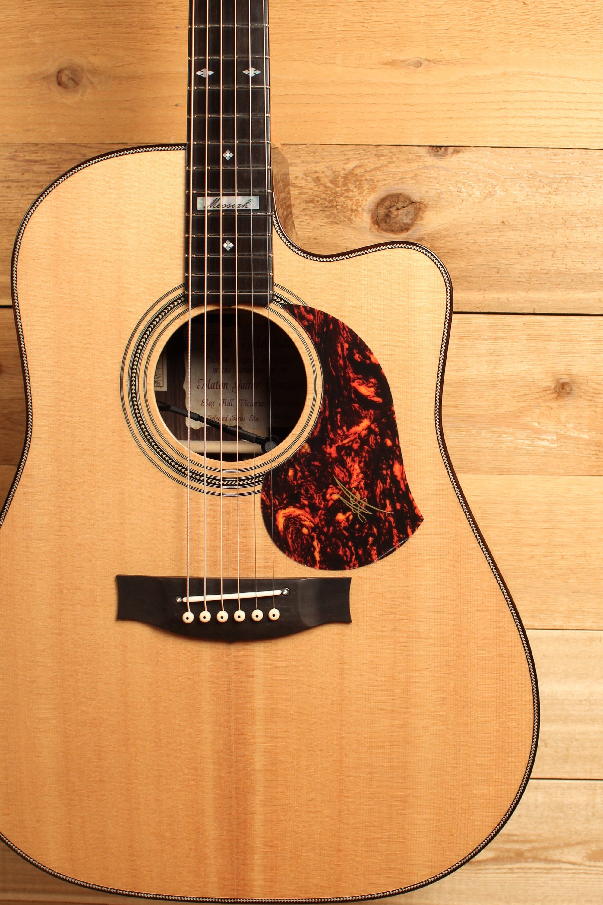 Maton EM100C Messiah Guitar Sitka Spruce & Indian Rosewood w/ AP5 Pro ID-13079 - Artisan Guitars