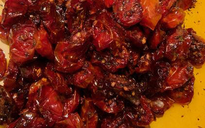 Oven Roasted Tuscan Tomatoes