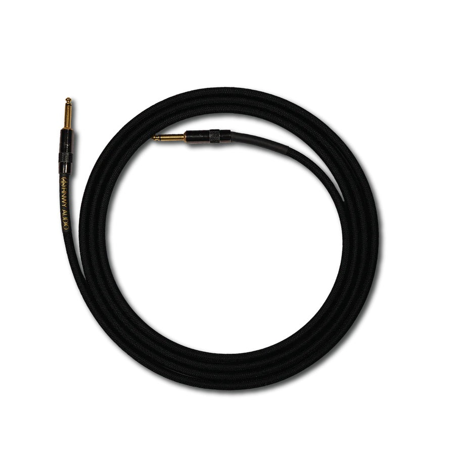 Runway Audio Guitar Cable - 10' Straight - 10ST-BLACK