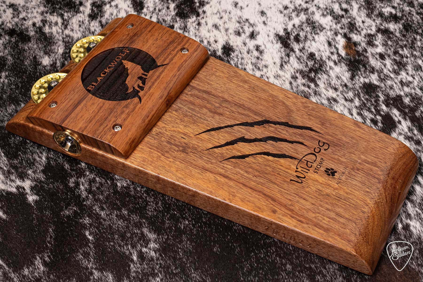 Wild Dog Custom Shop Blackwolf Stomp Box -  701024