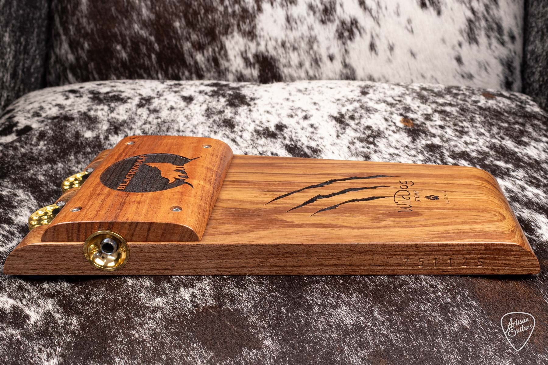 Wild Dog Custom Shop Blackwolf Stomp Box -  751125