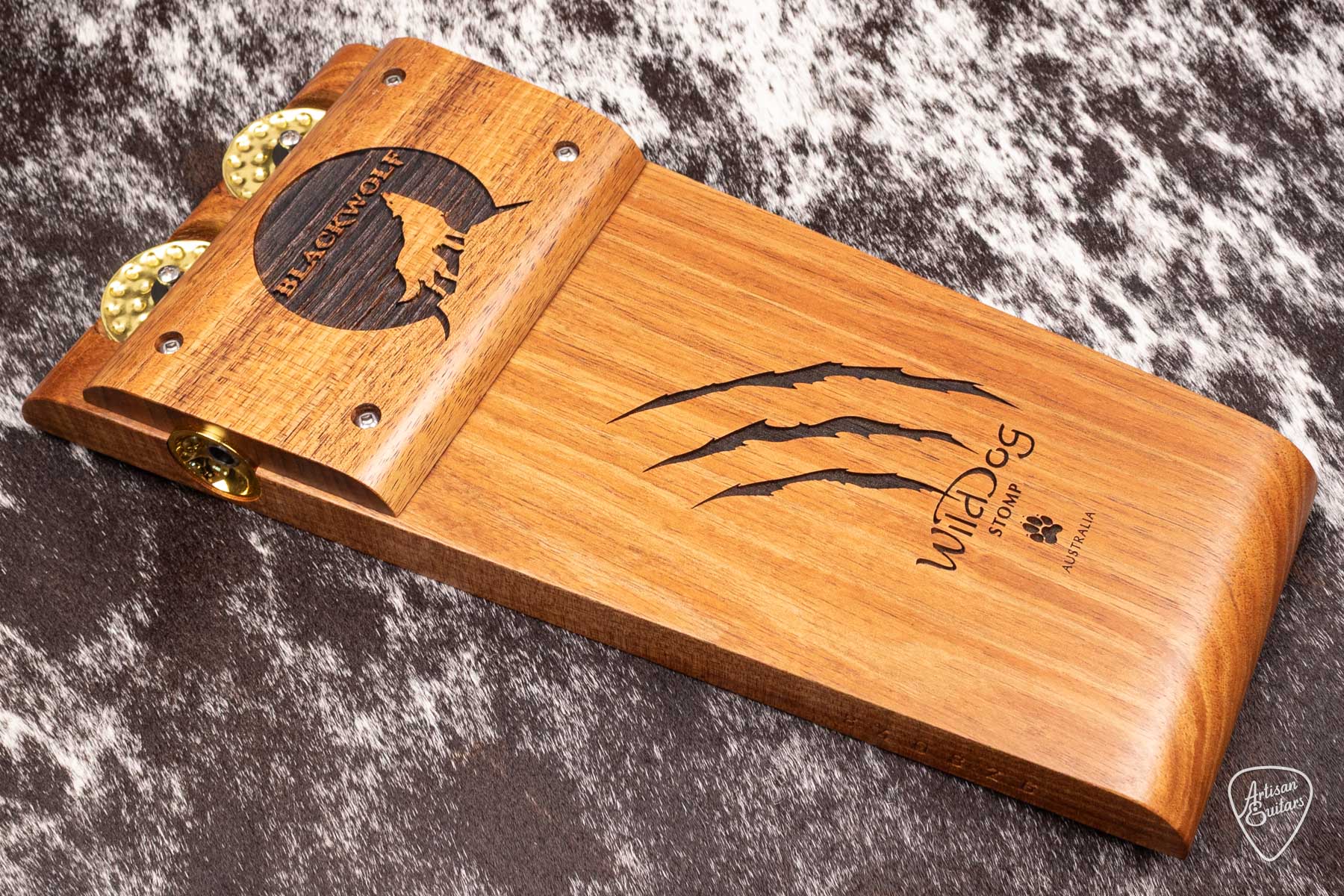 Wild Dog Custom Shop Blackwolf Stomp Box -  840826