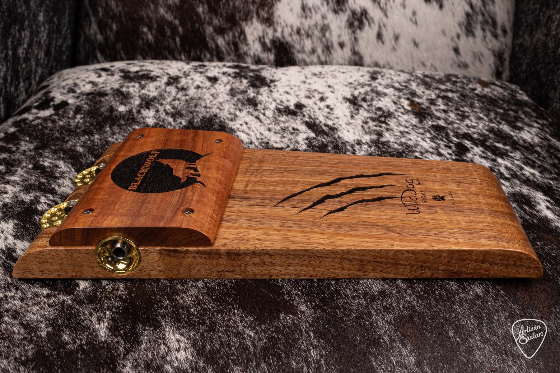 Wild Dog Custom Shop Blackwolf Stomp Box -  990126