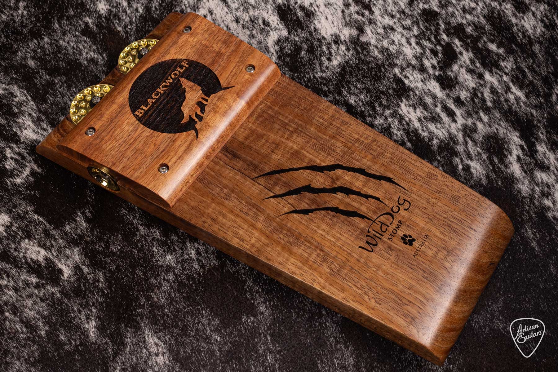 Wild Dog Custom Shop Blackwolf Stomp Box -  990126