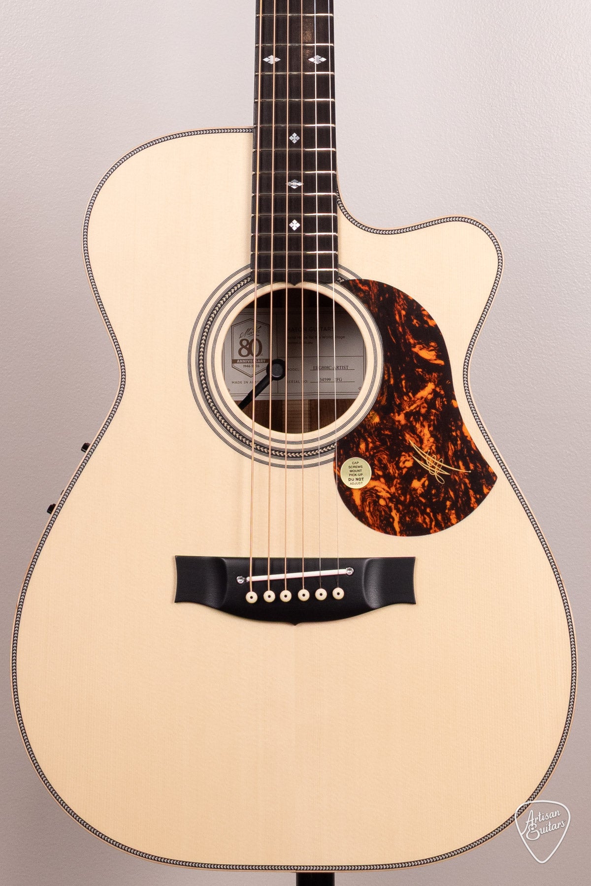 Maton Guitars EBG-808-C Artist Cutaway - 17221