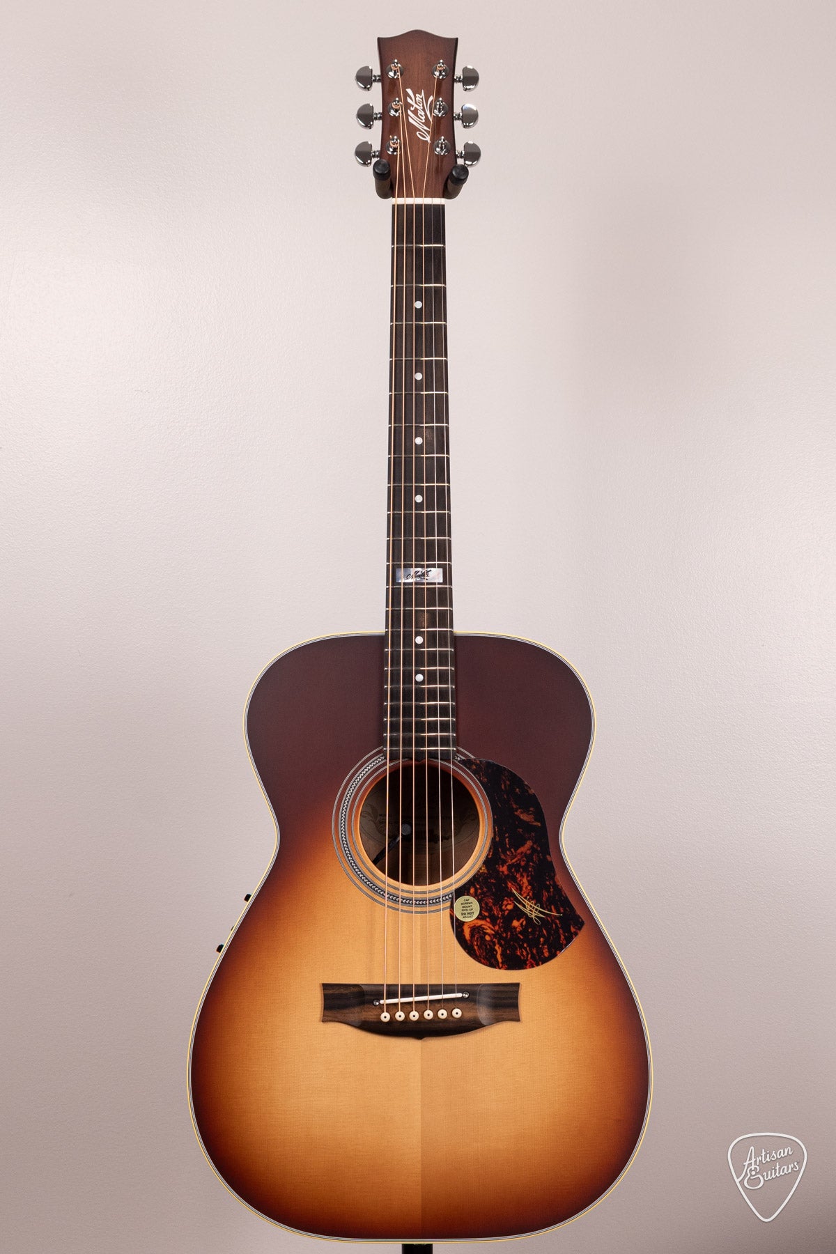 Maton Guitars EBG-808 Custom Tobacco Sunburst - 16931