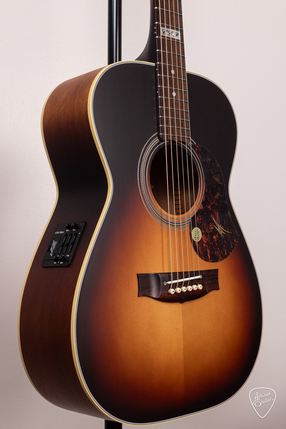 Maton Guitars EBG-808-TE Tommy Emmanuel Custom Sunburst - 17166