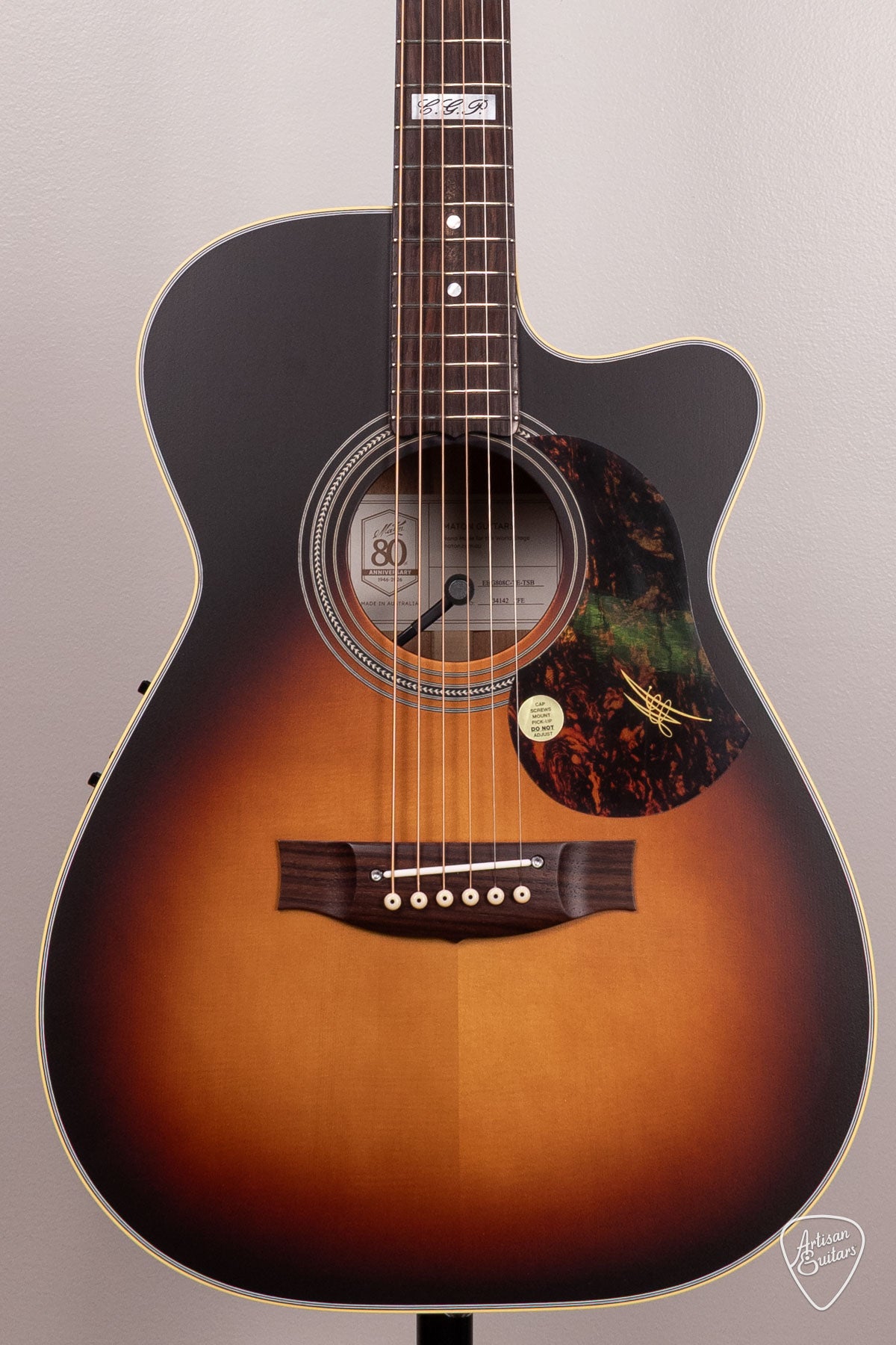 Maton Guitars EBG-808-TEC Tommy Emmanuel Cutaway - 17171
